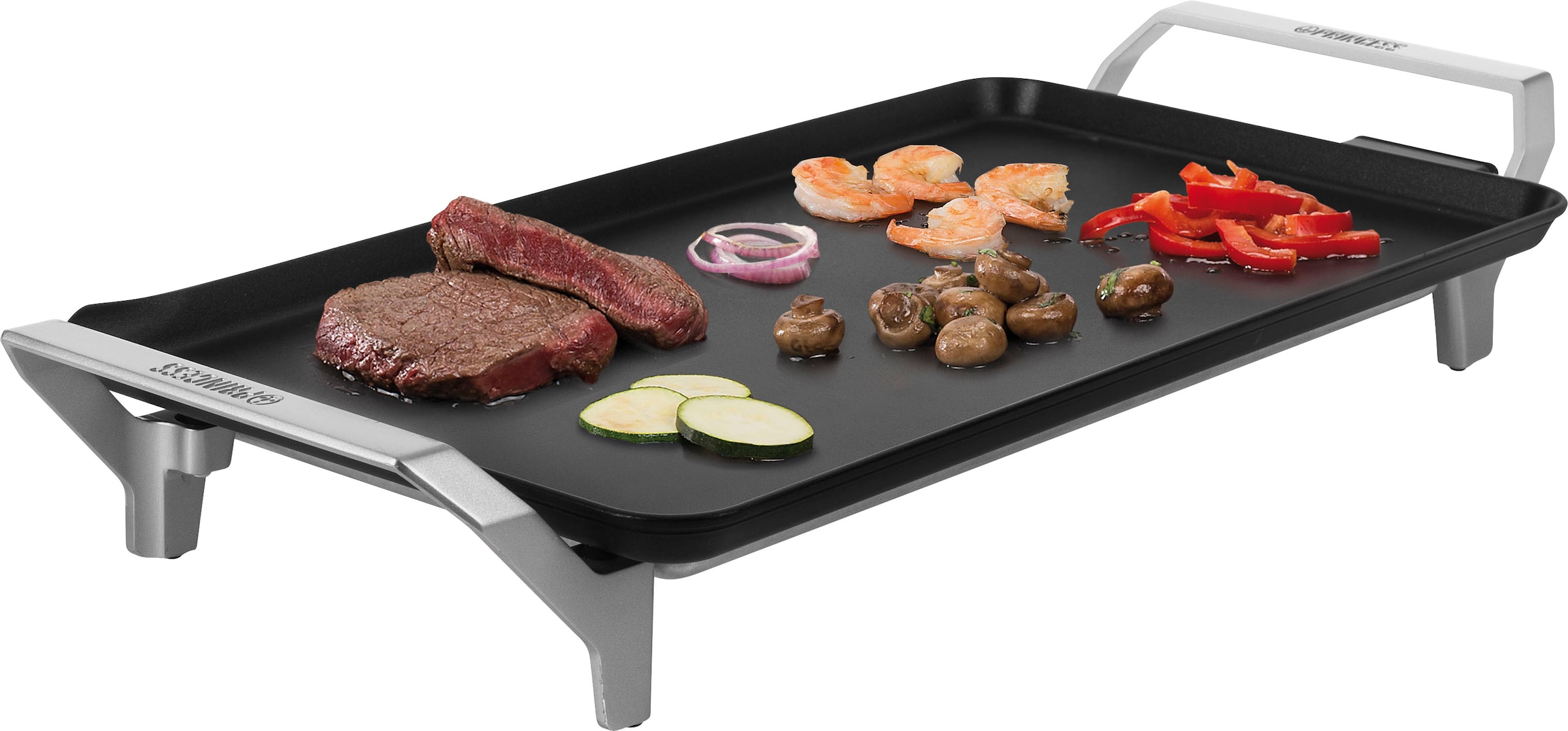 PRINCESS Tischgrill "Table Chef Premium XL 103110", 2500 W, Teppanyaki Grillplatte 46x26 cm