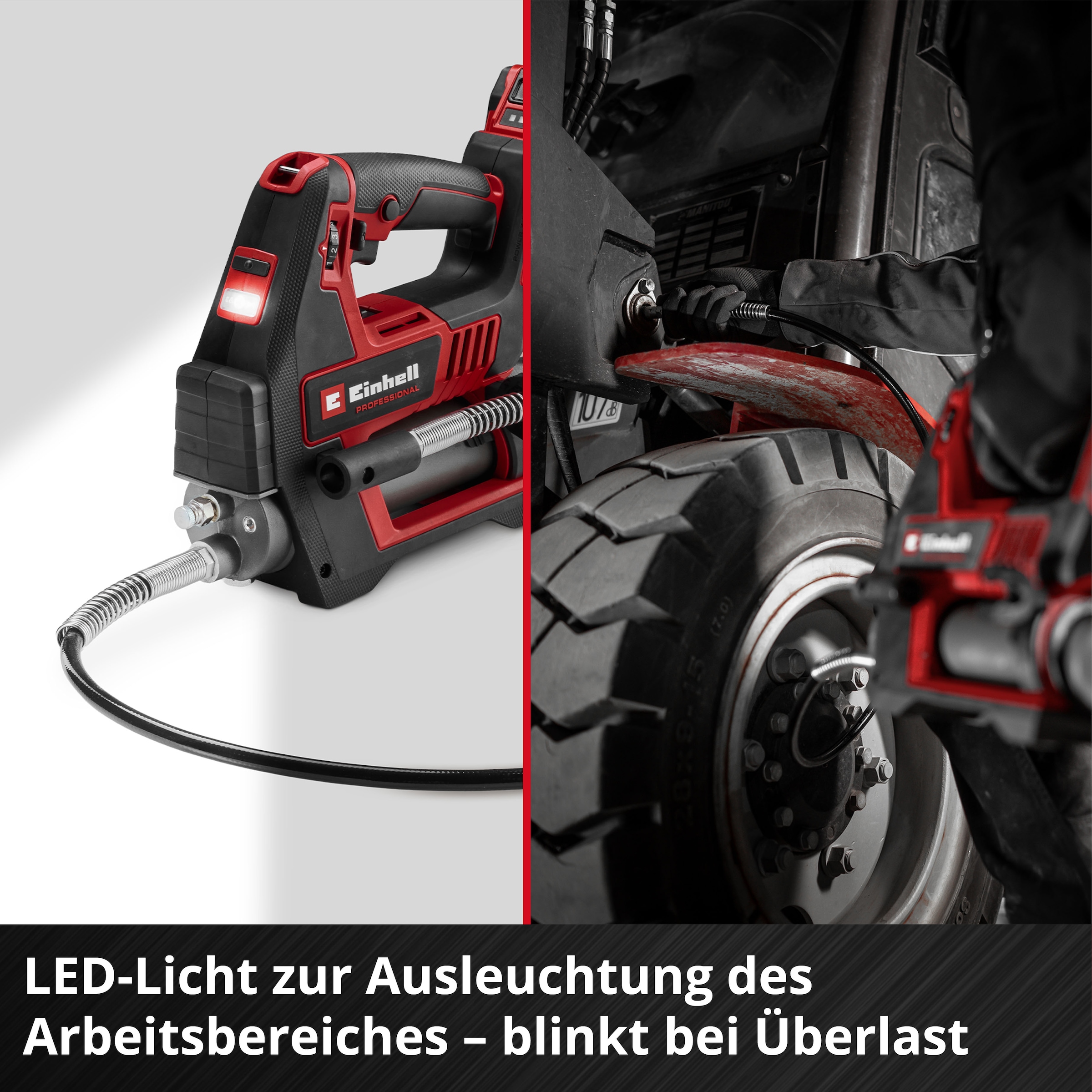 Einhell »TP-GR 18/690 Li - Solo Akku-Fettpresse« ohne Akku und Ladegerät