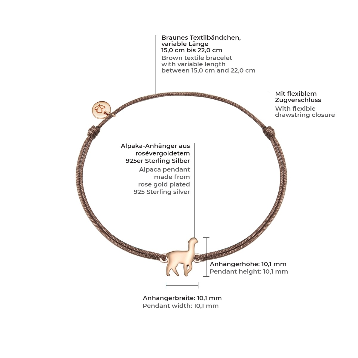 Glanzstücke München Armband »GM9910« aus Sterling Silber