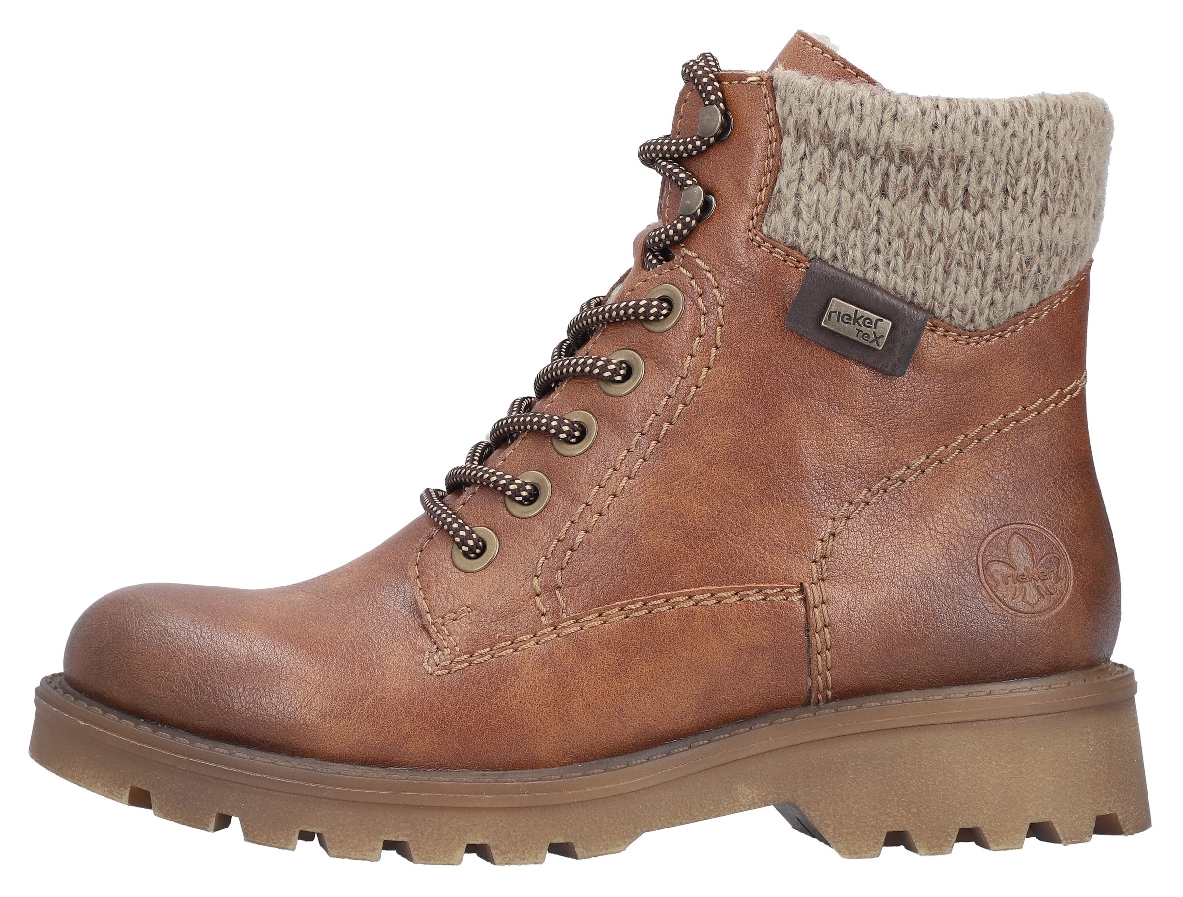 Rieker Winterstiefelette, Winterboots, Profilsohle, mit wasserabweisender riekerTEX-Membran
