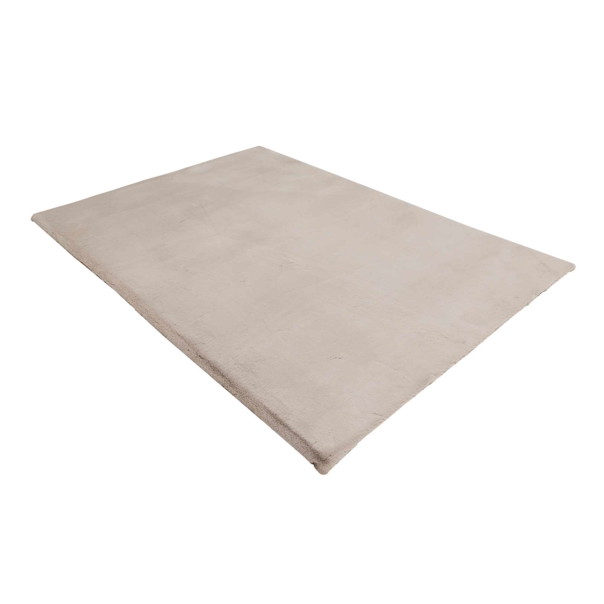 Teppich KAYOOM "Summit 625", taupe, B:120cm H:45mm L:170cm, Polyester, Teppiche, Teppich, Hochflor, Modernes Muster, Vegan, Fußbodenheizungsgeeignet
