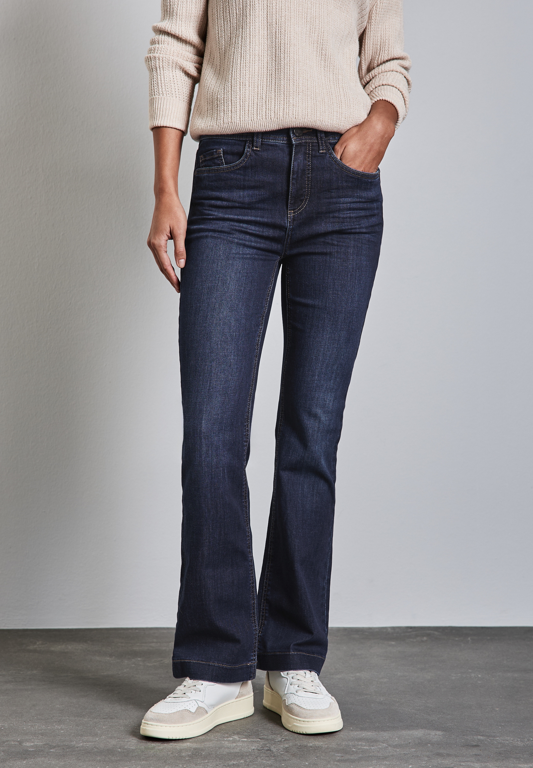 STREET ONE Slim-fit-Jeans, 5-Pocket-Style