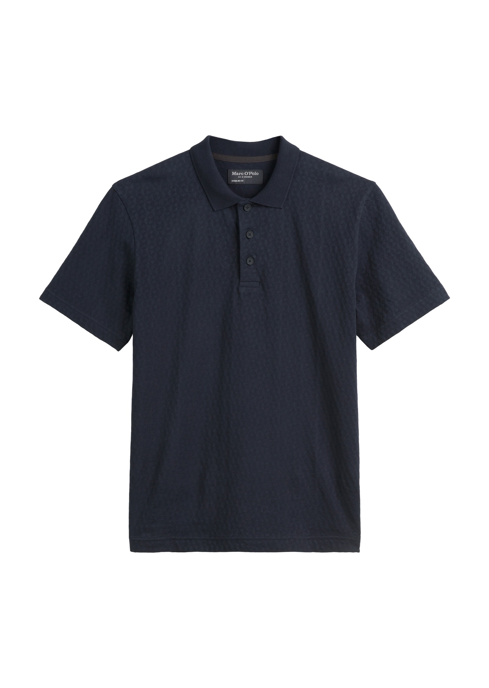 Marc O'Polo Poloshirt »mit Dreiecks-Struktur«