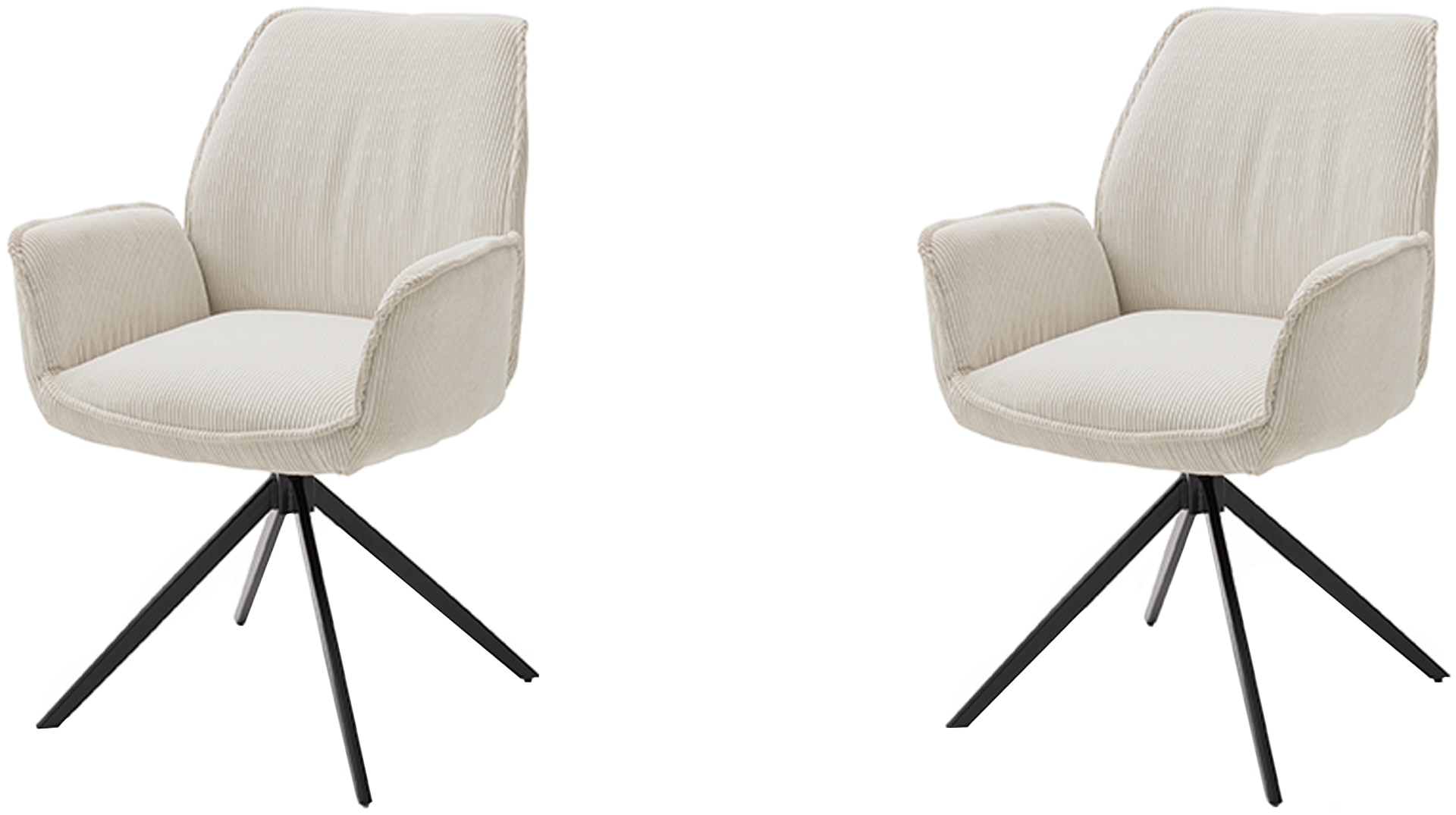 Musterring Esszimmerstuhl "Tiama" (Set) 2 Stk. Cord Stativgestell aus Eisen günstig online kaufen