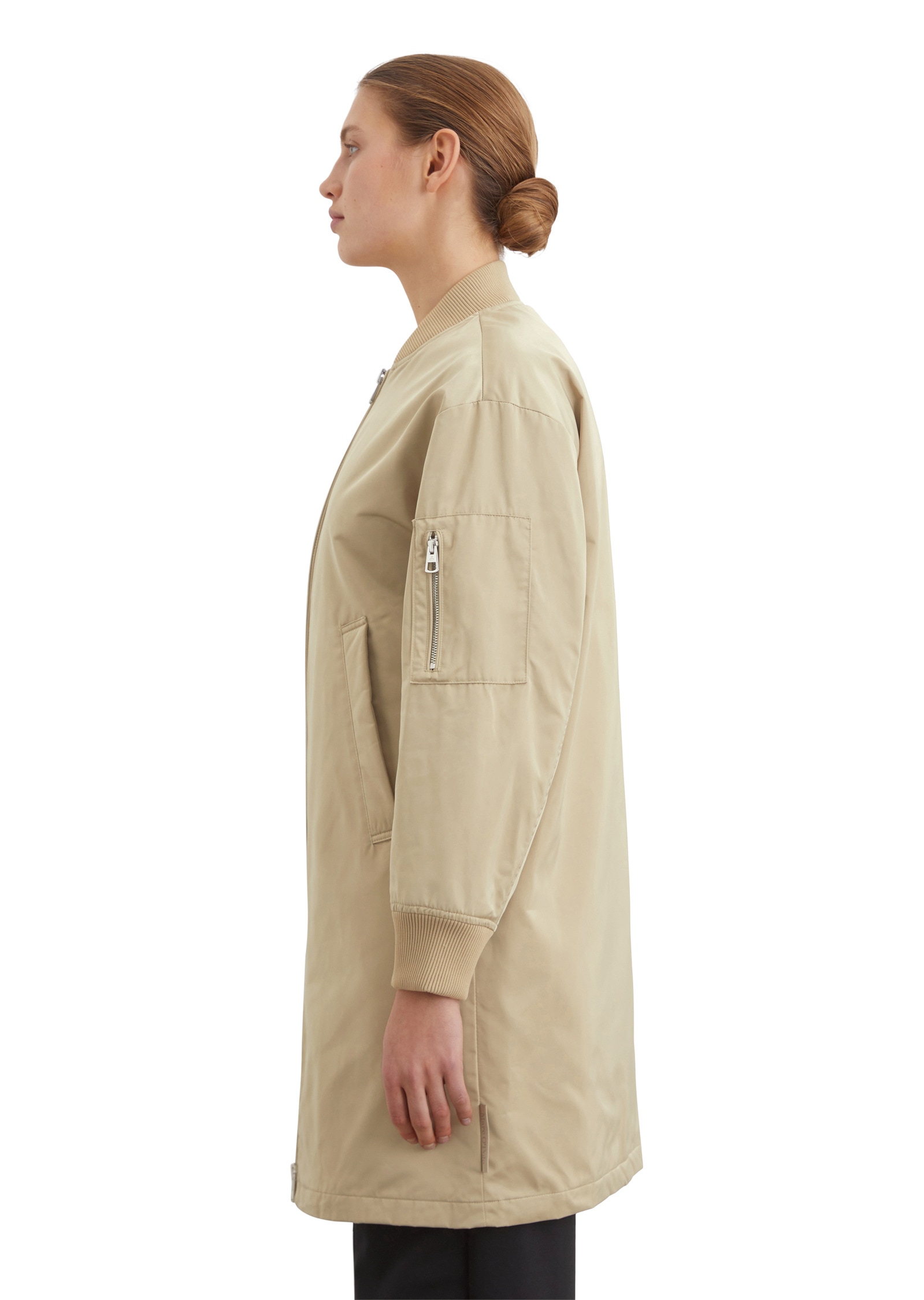 Marc O'Polo Kurzmantel »aus recyceltem Polyester-Twill«