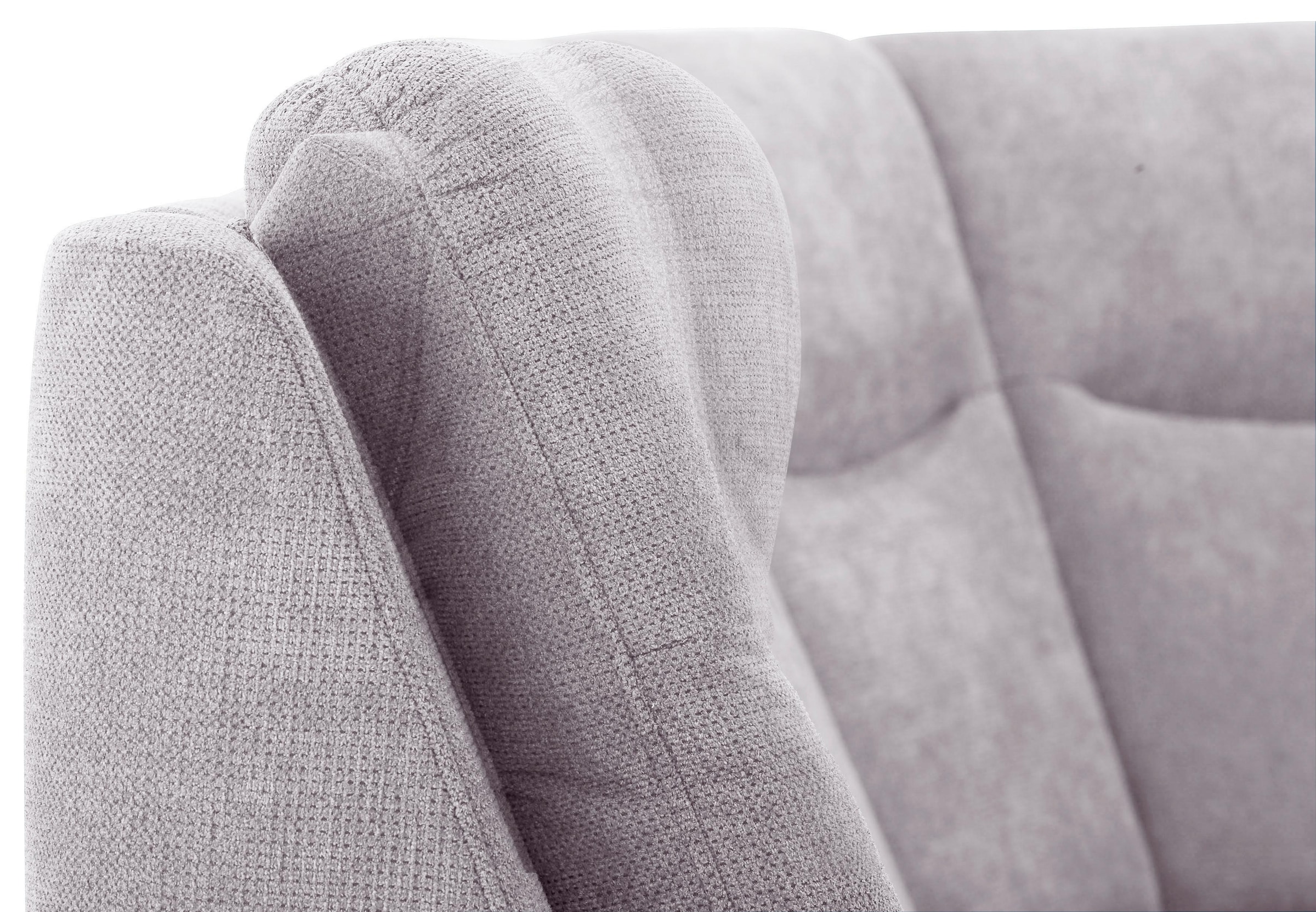 Home affaire Ecksofa »Boccaccio L-Form«, mit Federkern, incl. Kopfteilverstellung, wahlweise Bettfunktion