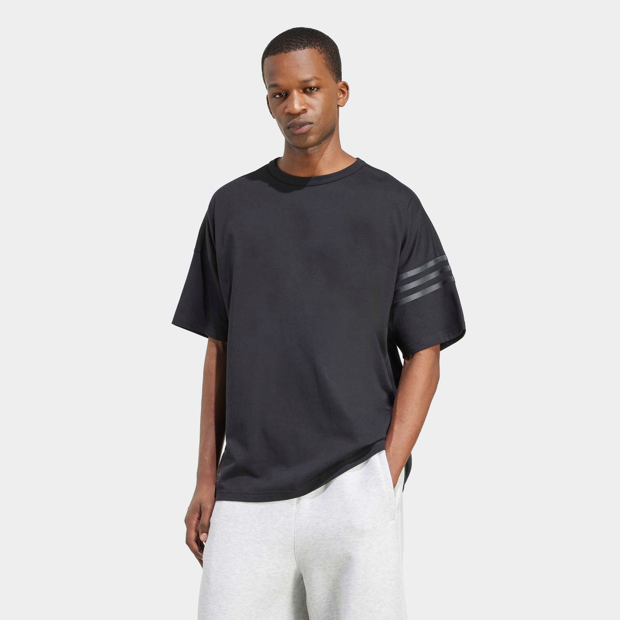 adidas Originals "NEU C TEE" sportlicher Stil, 3-Streifen am Ärmel, lockere günstig online kaufen