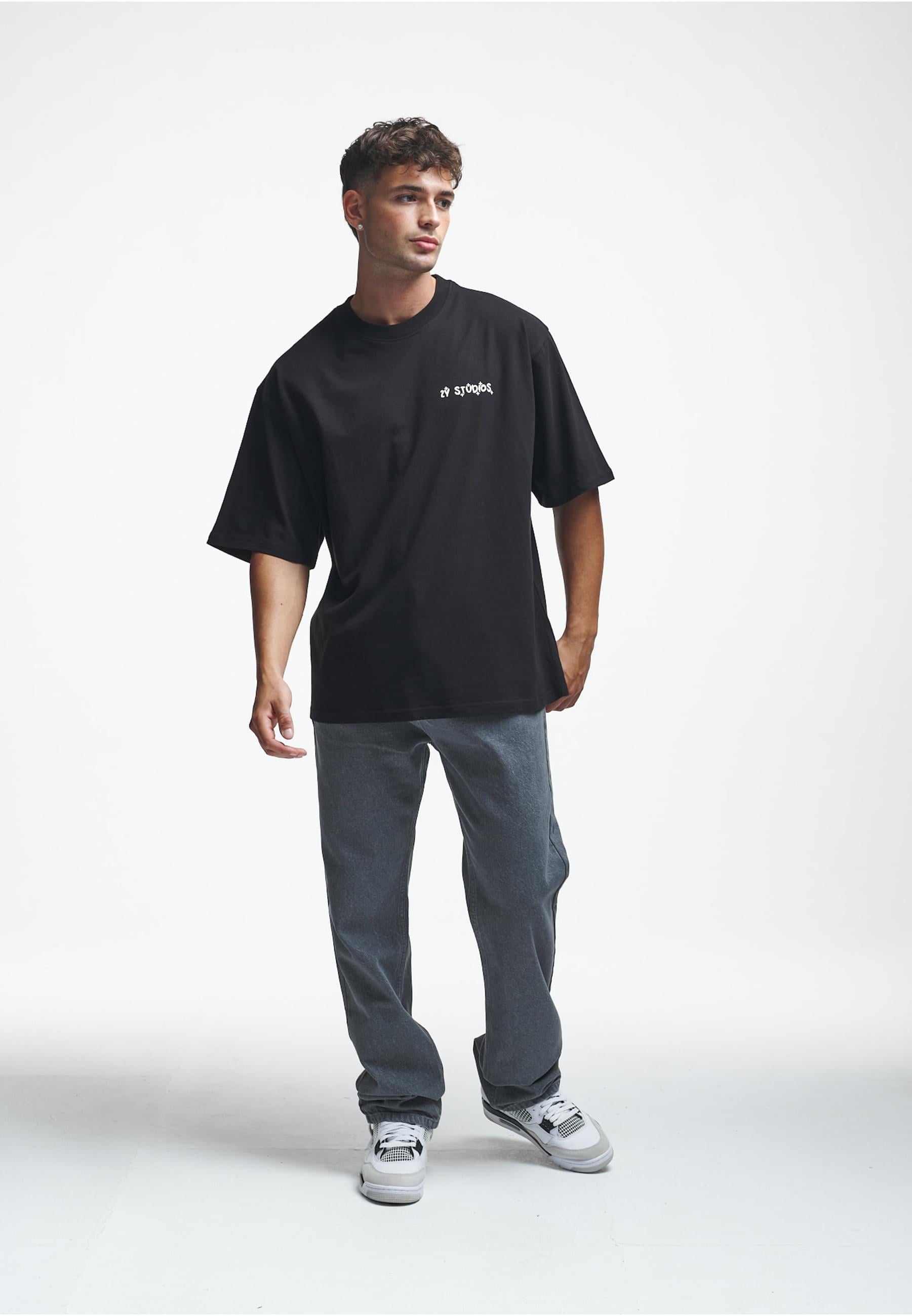 2Y Studios T-Shirt »2Y Studios Herren 2Y Thoughts Oversize Tee«, (1 tlg.)