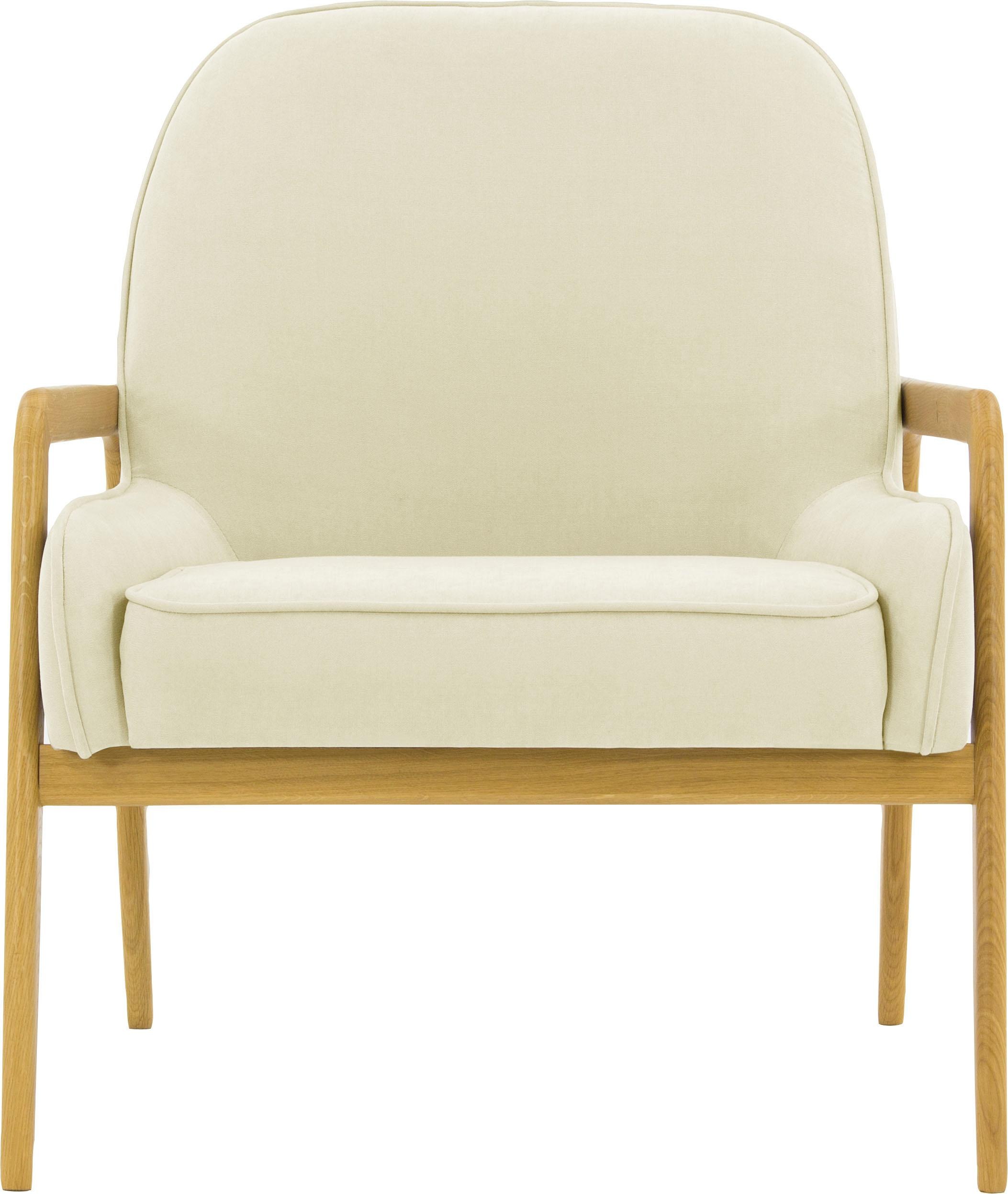 Home affaire Sessel "Braga" wahlweise mit Gestell aus Eiche in dunkel oder günstig online kaufen