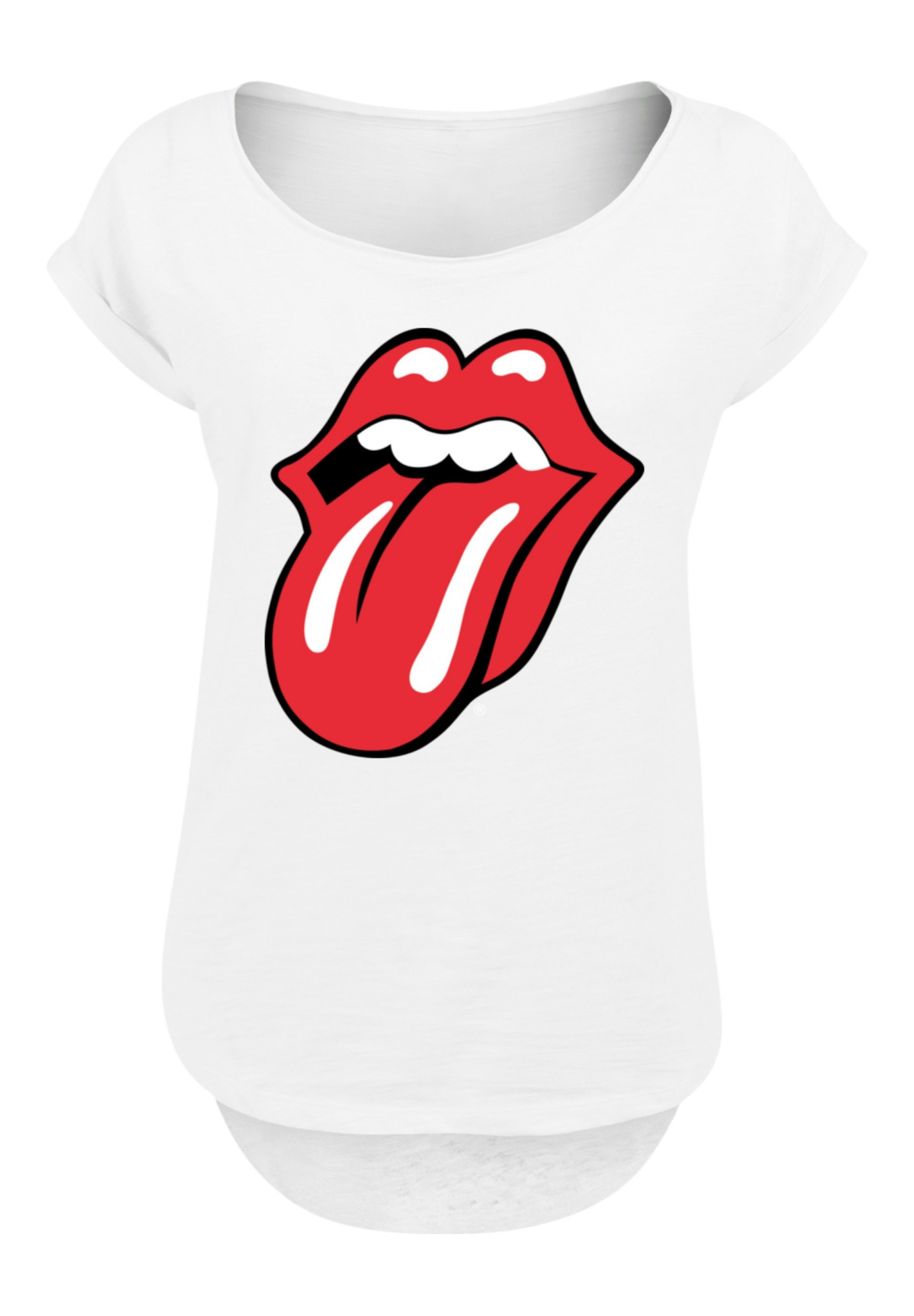 F4NT4STIC T-Shirt »The Rolling Stones Zunge«, Premium Qualität