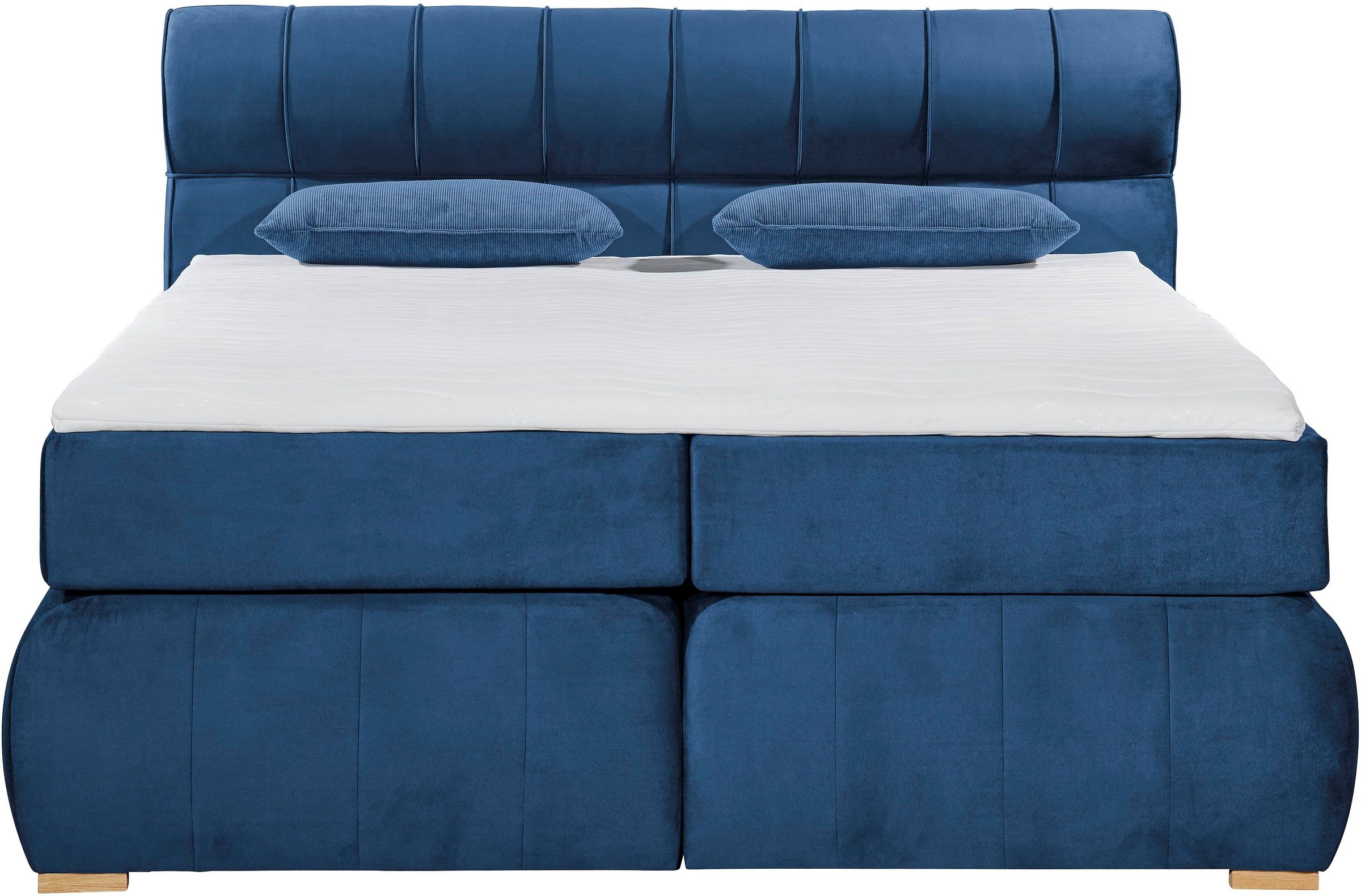 Places of Style Boxspringbett »Felicia«, in H4, inkl. Topper und Bettkasten