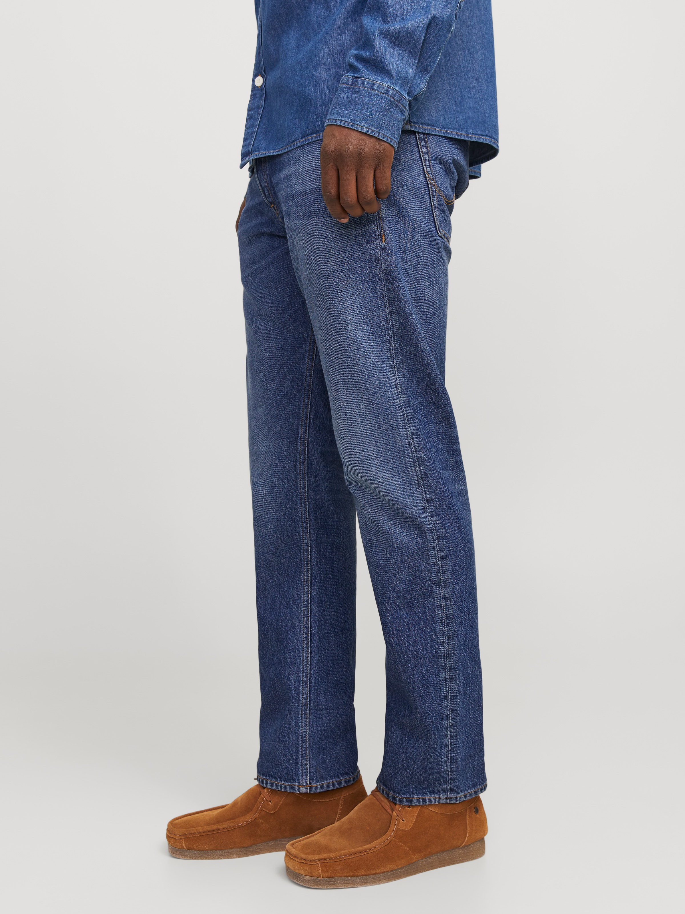 Jack & Jones Loose-fit-Jeans "JJICHRIS JJORIGINAL SBD 921 SN" Baumwolle, lo günstig online kaufen