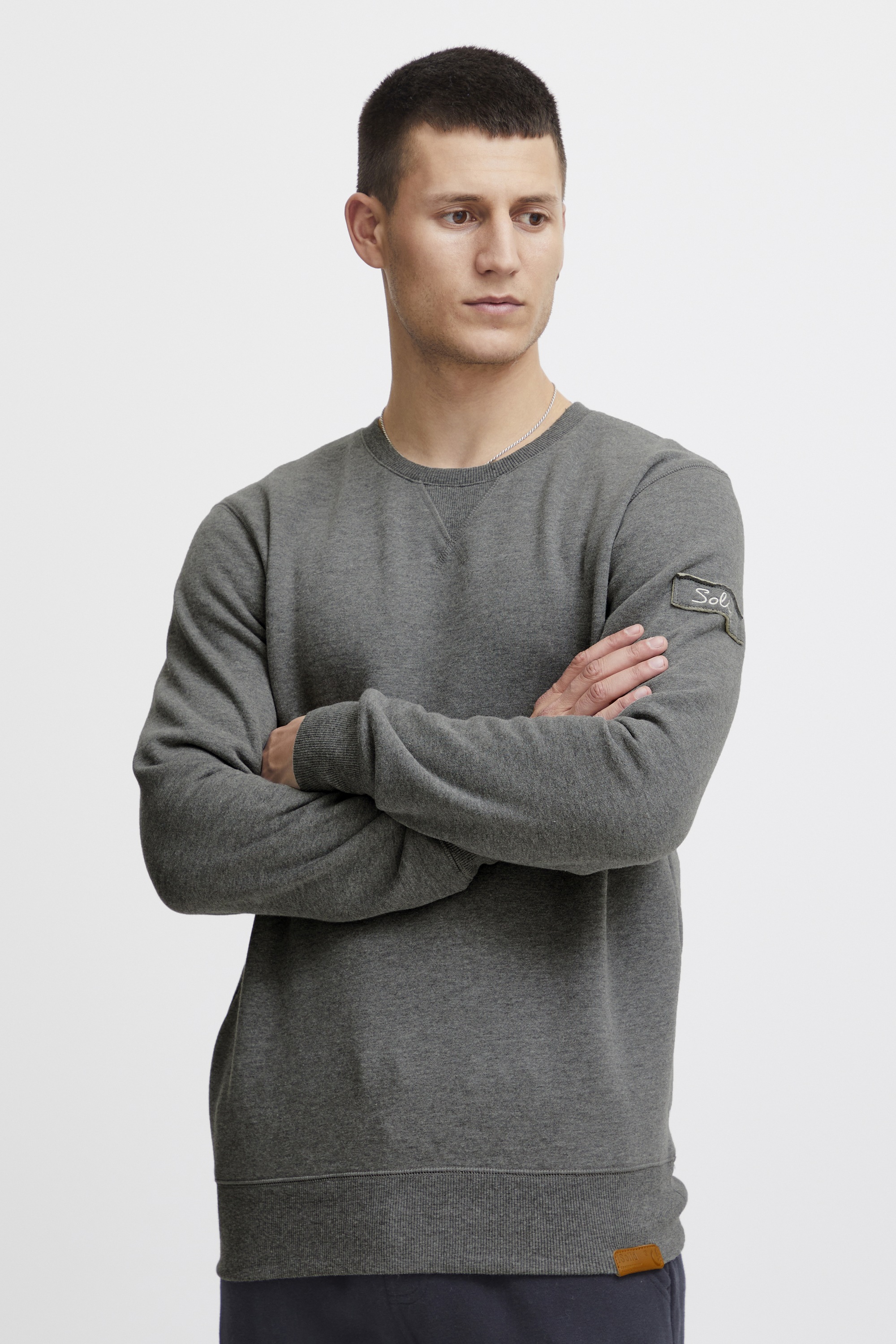 Solid SDTrip Sweatshirt Grey M 2