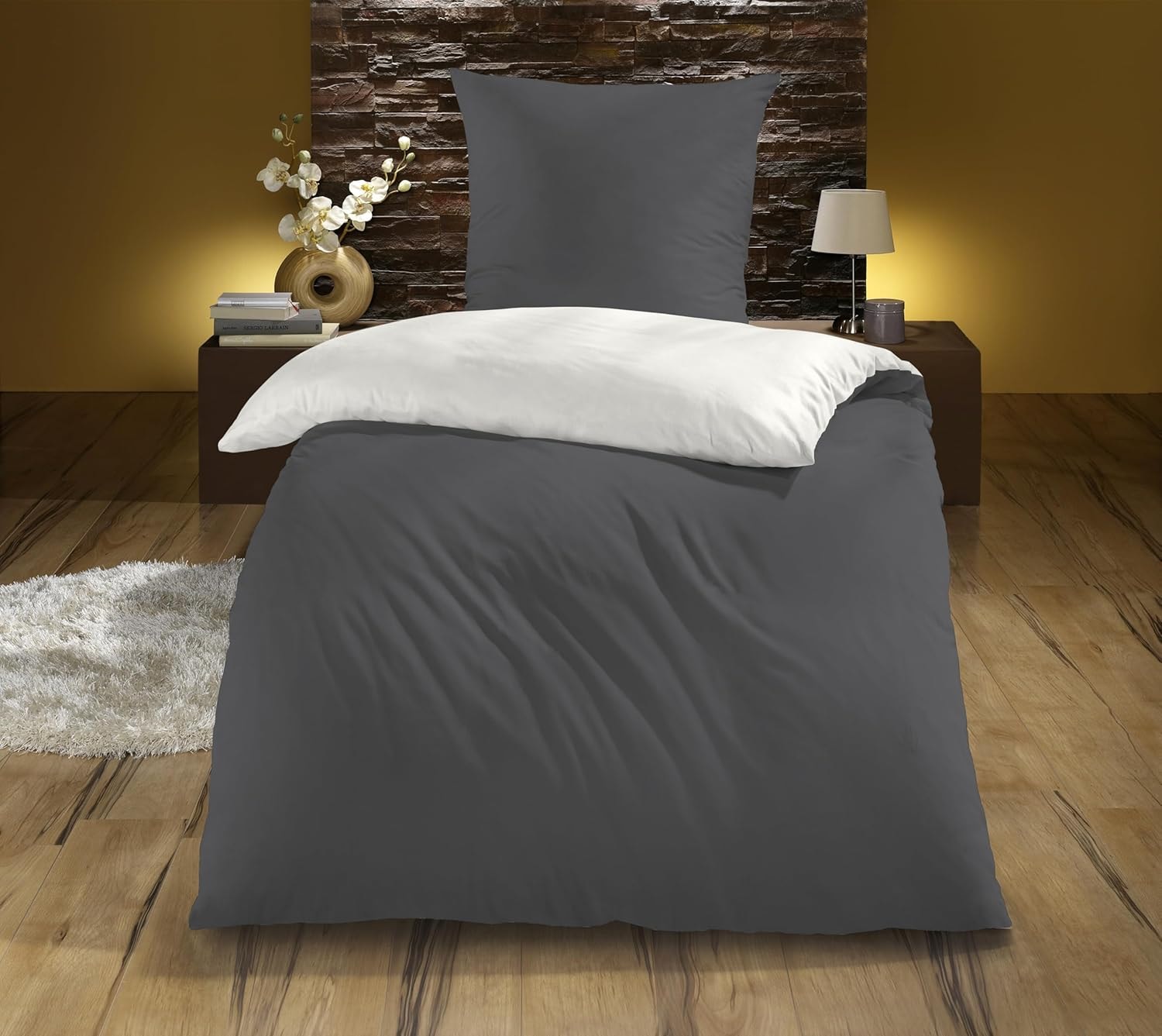 KiNZLER "Mikrofaser "Cashmere Touch"" 2 tlg. Unifarben, besonders weich günstig online kaufen