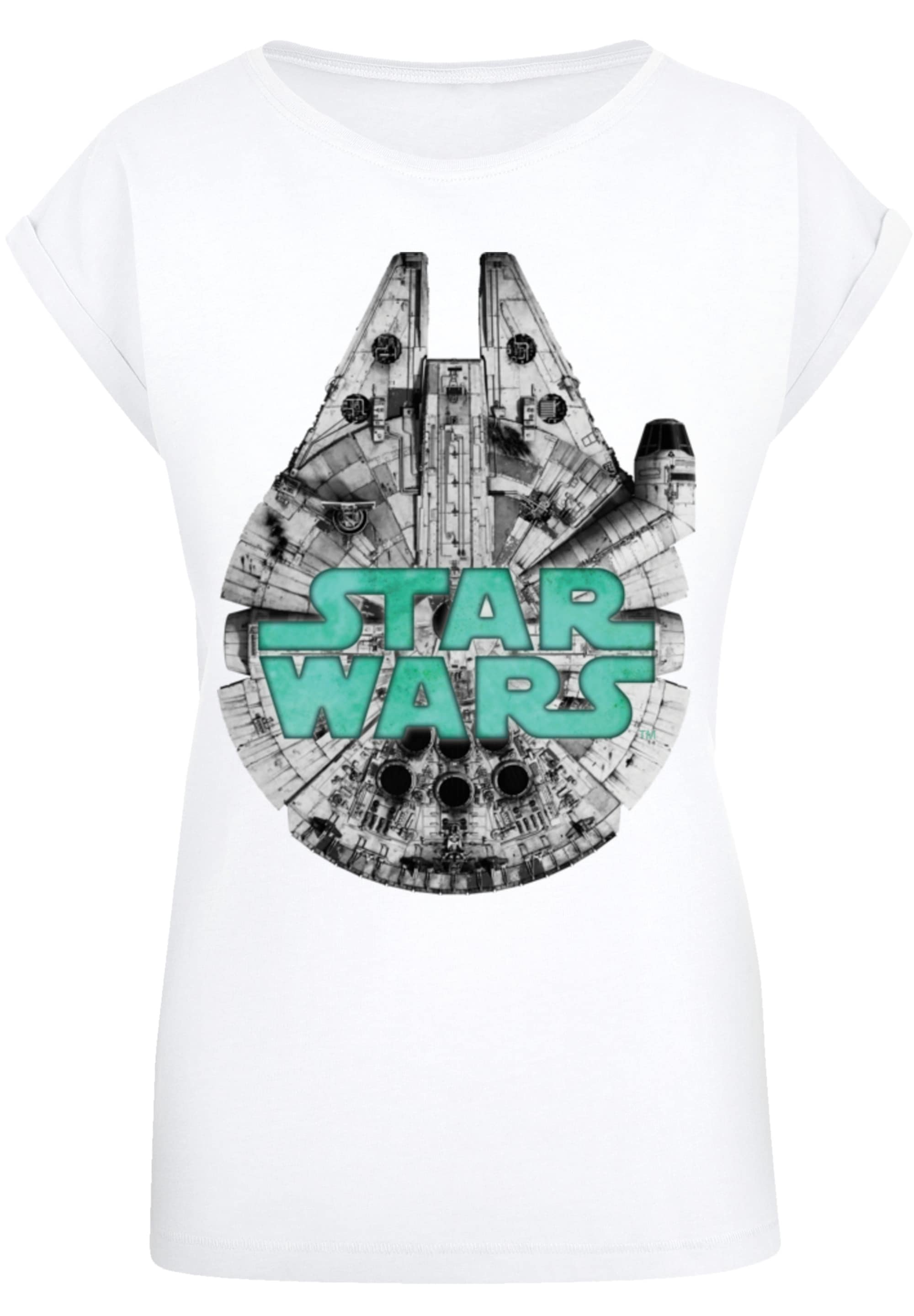F4NT4STIC T-Shirt »Star Wars Millennium Falke Grün«, Premium Qualität