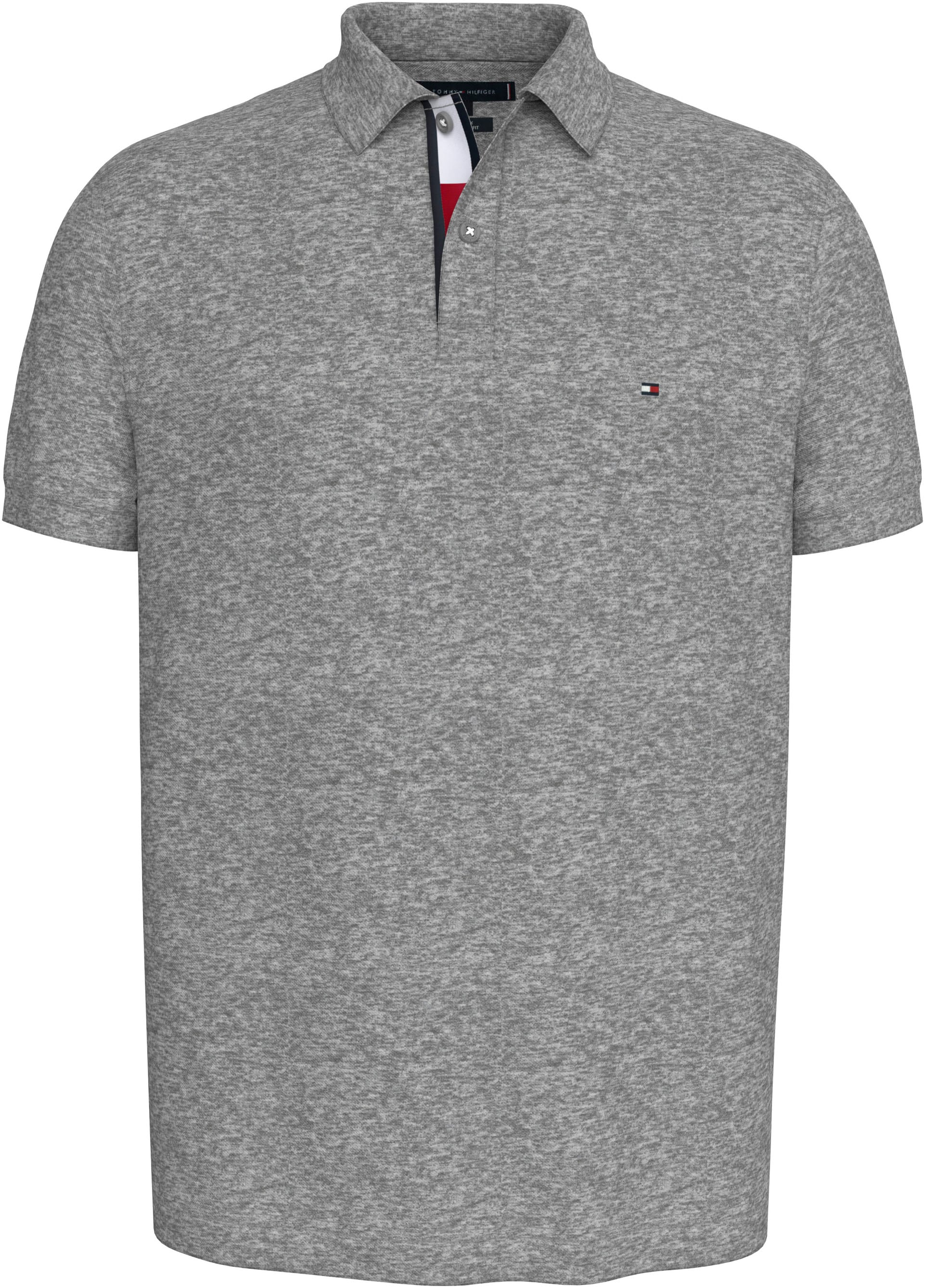 Tommy Hilfiger Big & Tall Poloshirt »BT-FLAG UNDER PLACKET REG POLO-B«, Große Größen mit Logoprägung