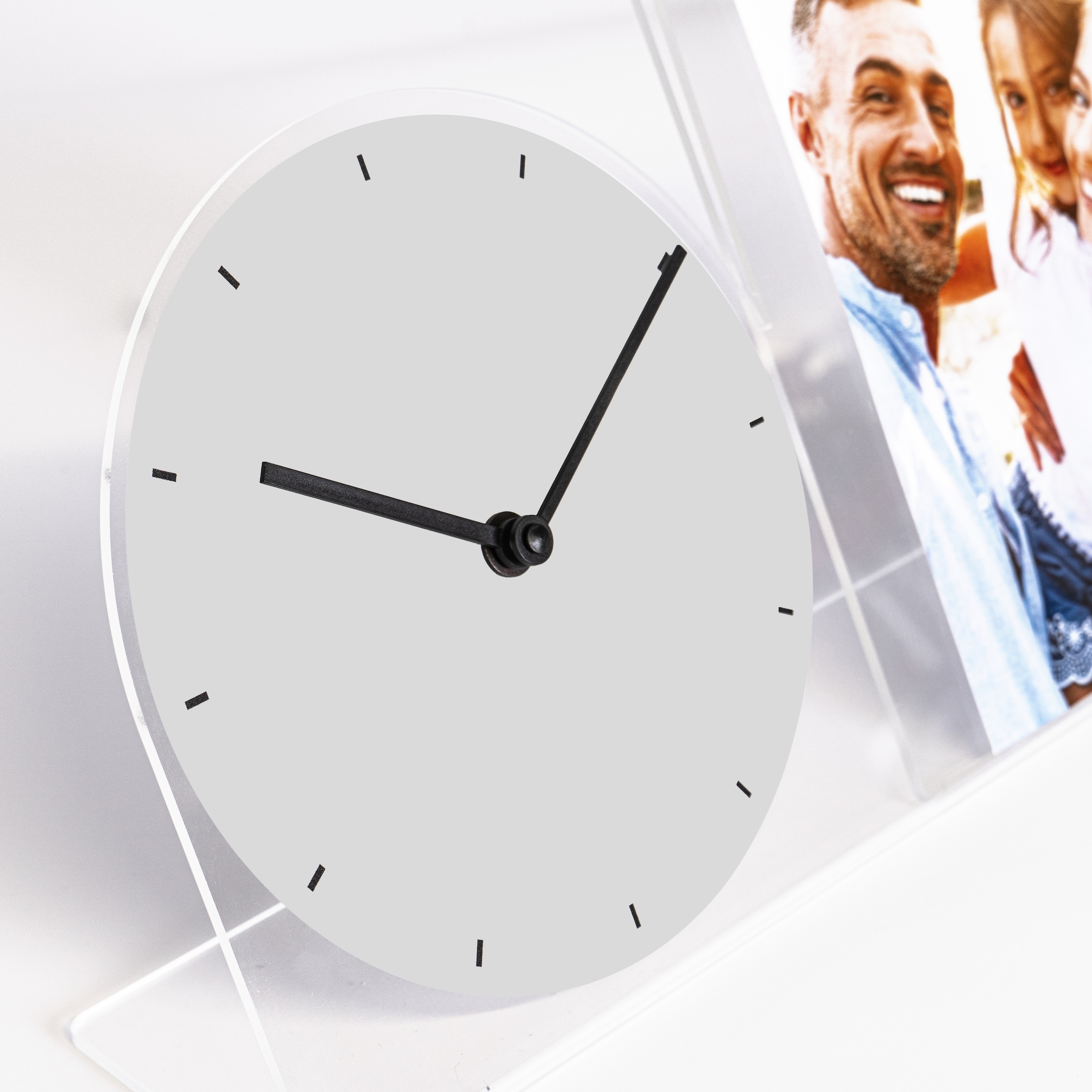 queence Tischuhr »Die große Helene«, (1 St.), Tisch, Uhr, modern, geräuschlos mit Bilderrahmen