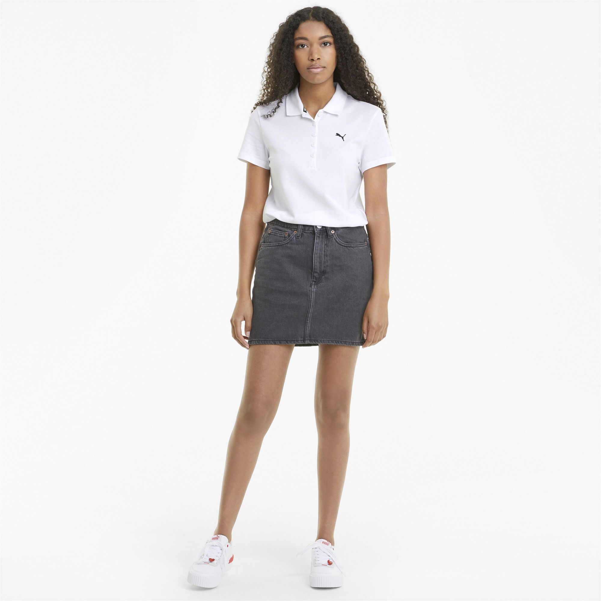 PUMA Poloshirt »Essentials Poloshirt Damen«