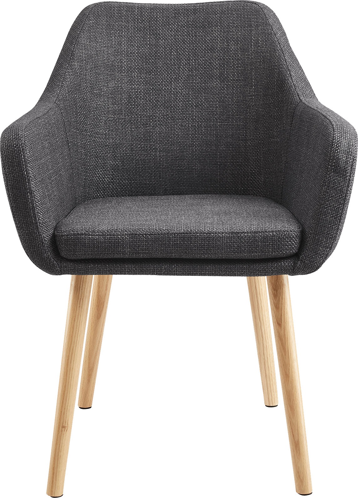 SalesFever Armlehnstuhl "Komfortabler Esszimmerstuhl mit Stil" () Stuhlbein günstig online kaufen