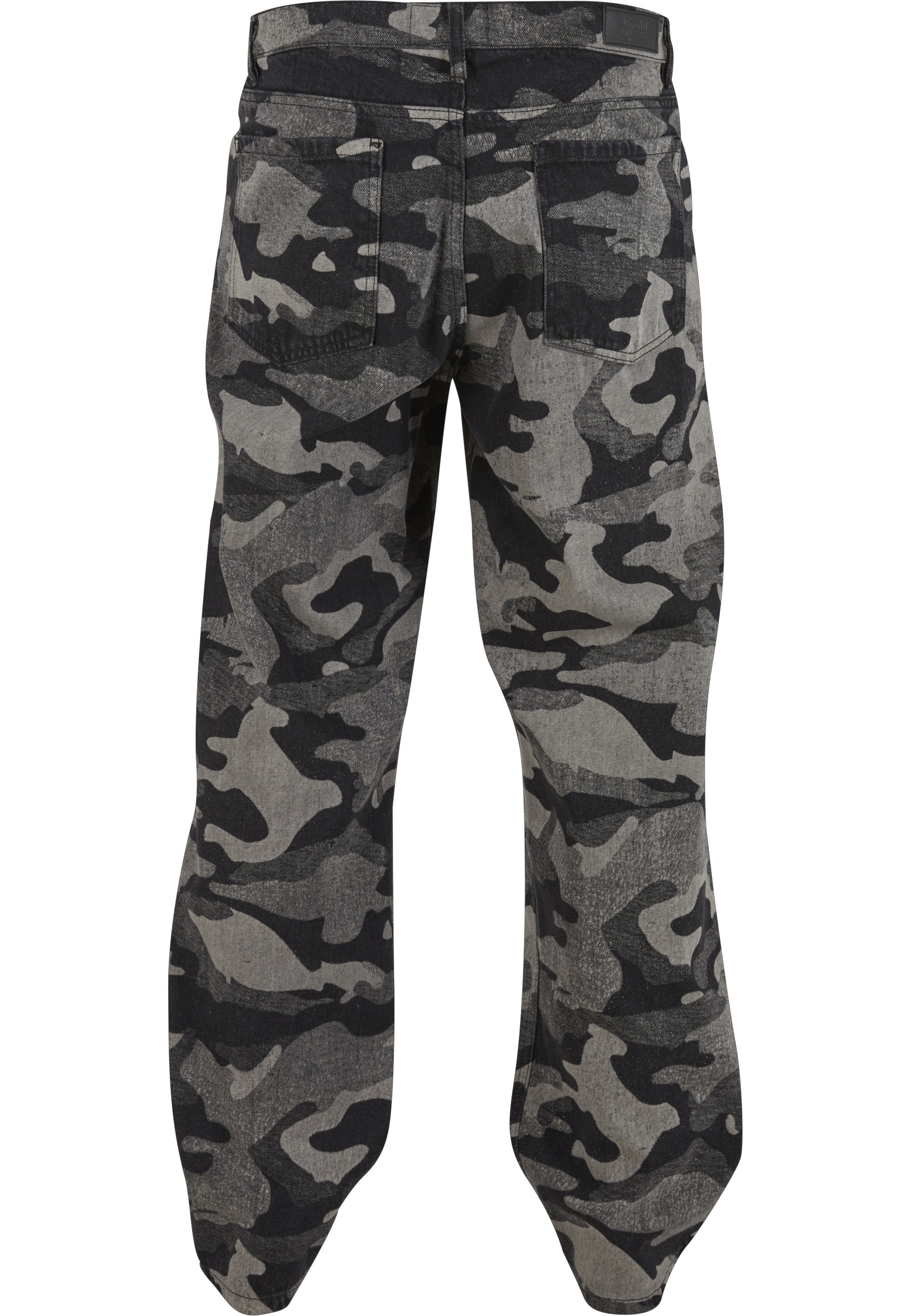 URBAN CLASSICS Cargohose »Urban Classics Laser Camo Printed Jeans«