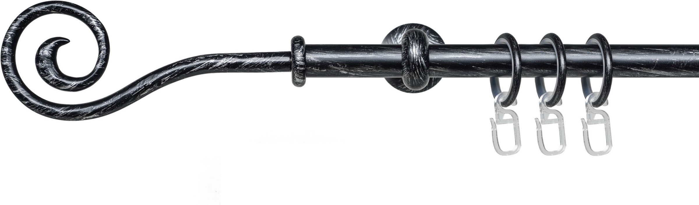 Liedeco Gardinenstangen-Endstück »Endstück, Endknopf Spirale "Esperanca" für 16 mm Stangen« Endstück, Endknopf