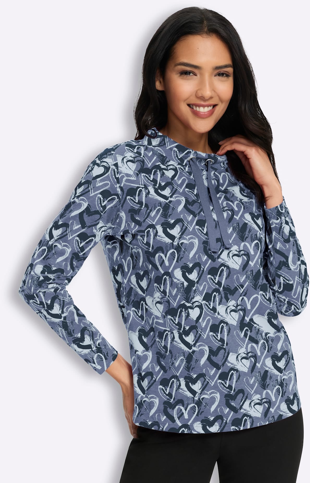 Classic Basics Stehkragenshirt "Stehkragen-Shirt" 1
