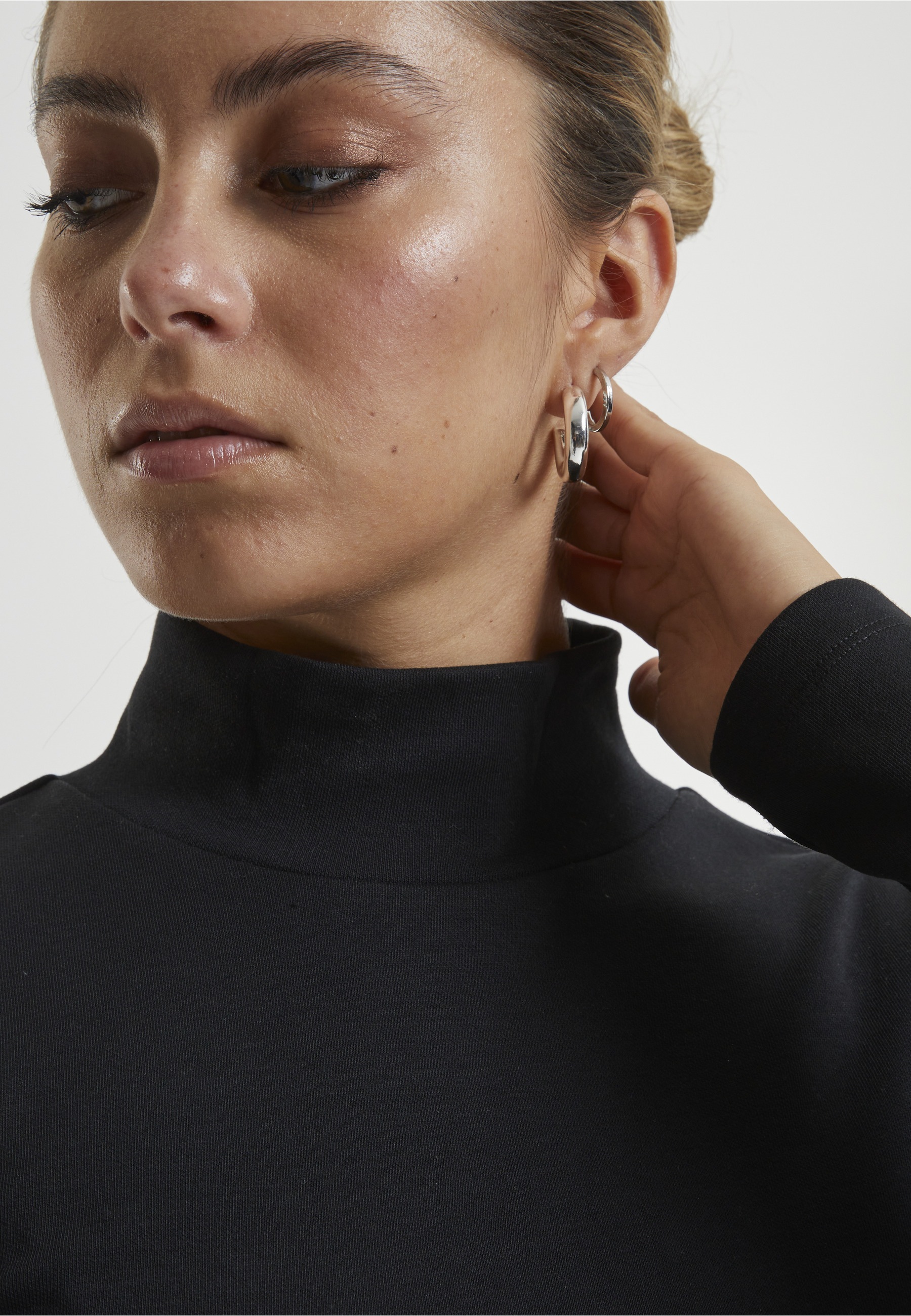 URBAN CLASSICS Shirtkleid »Urban Classics Ladies Cut Out Mini Dress« 1 Stk. tlg.