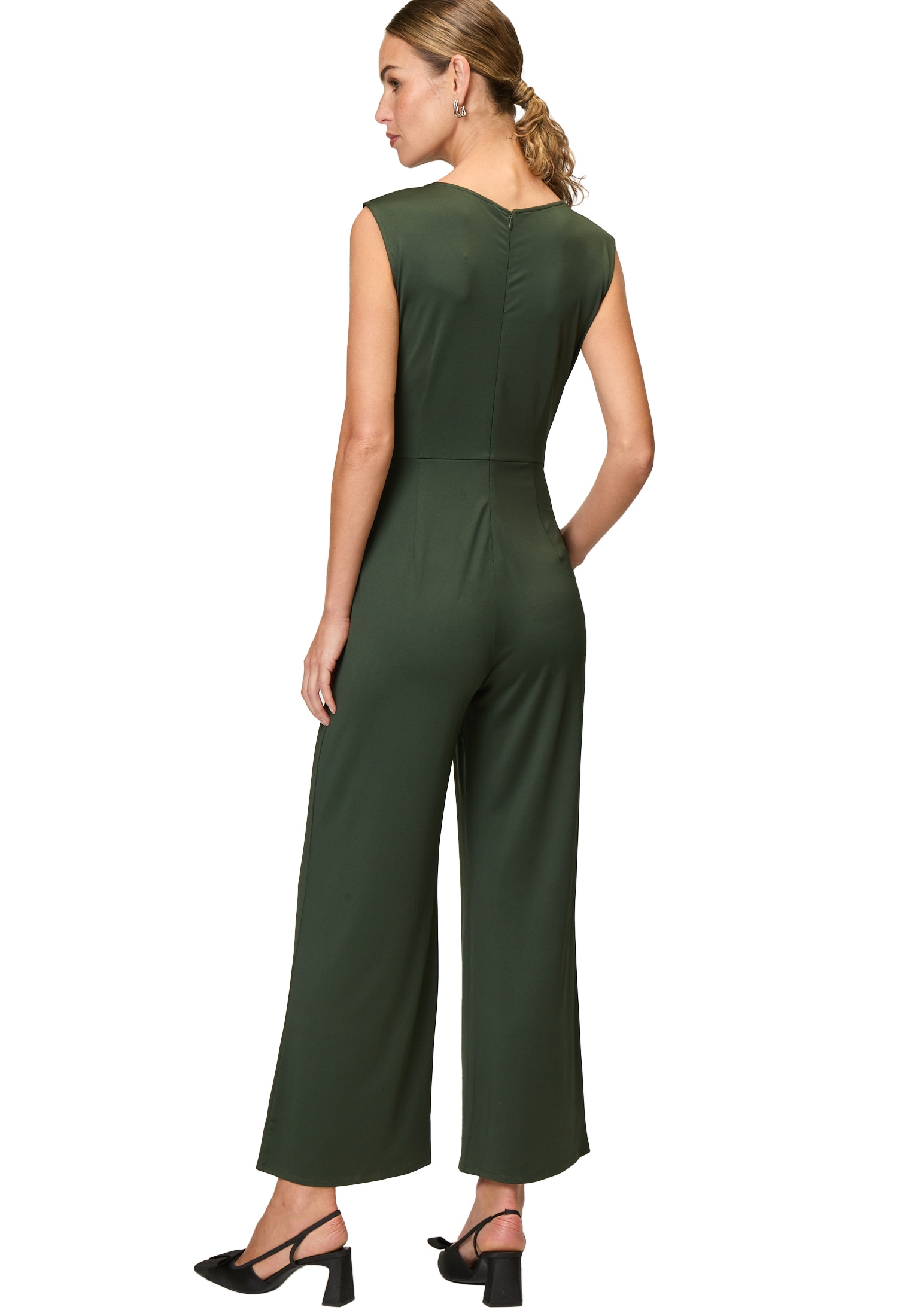 Zero Overall »zero Jersey-Jumpsuit mit weitem Bein«, (1 tlg.), drapiert /gerafft