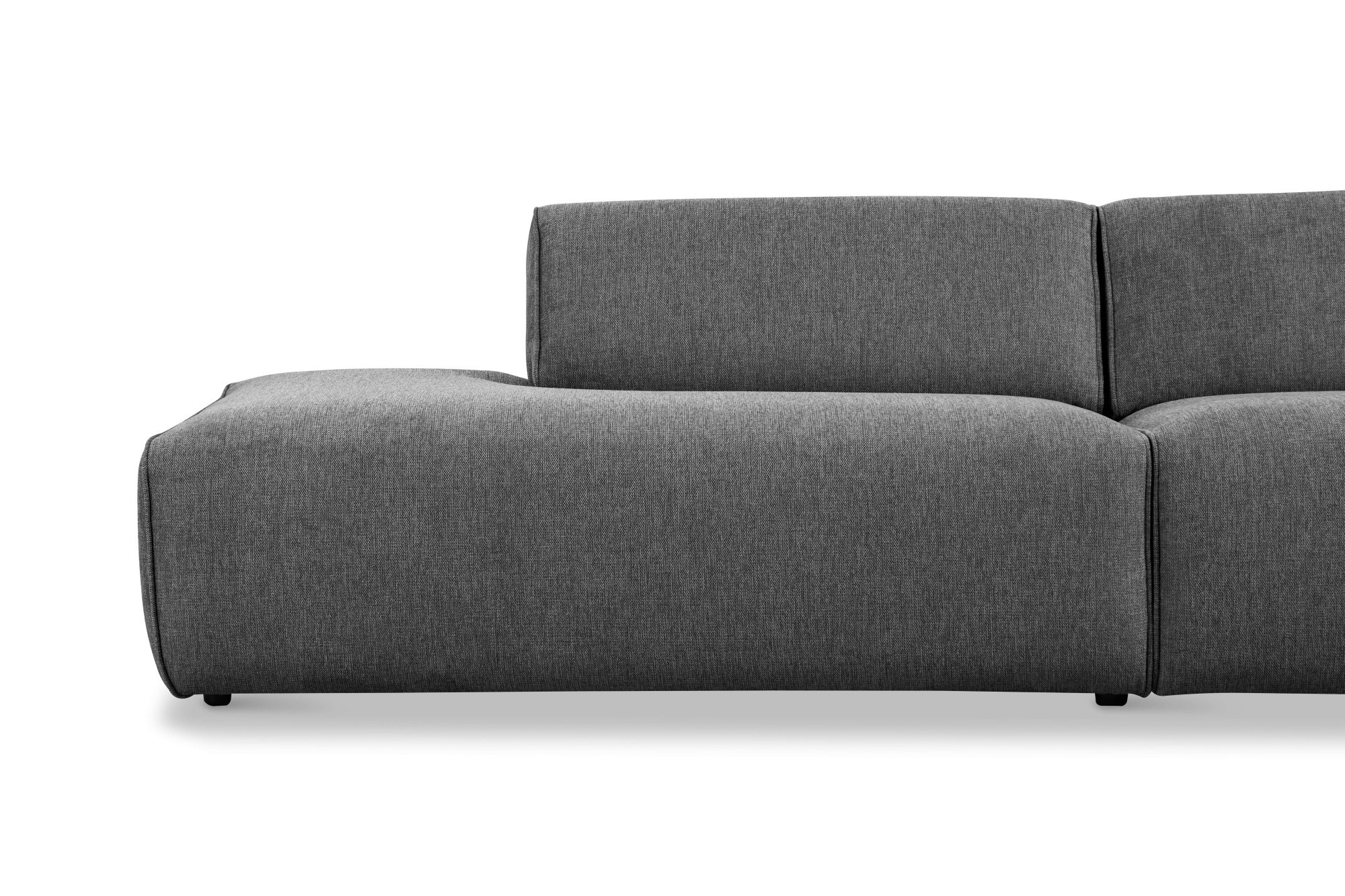 andas 2-Sitzer »Noord mit Kedernaht, Breite 227 cm«, mit Kedernaht, Breite 227 cm, Cord, Struktur, Webstoff