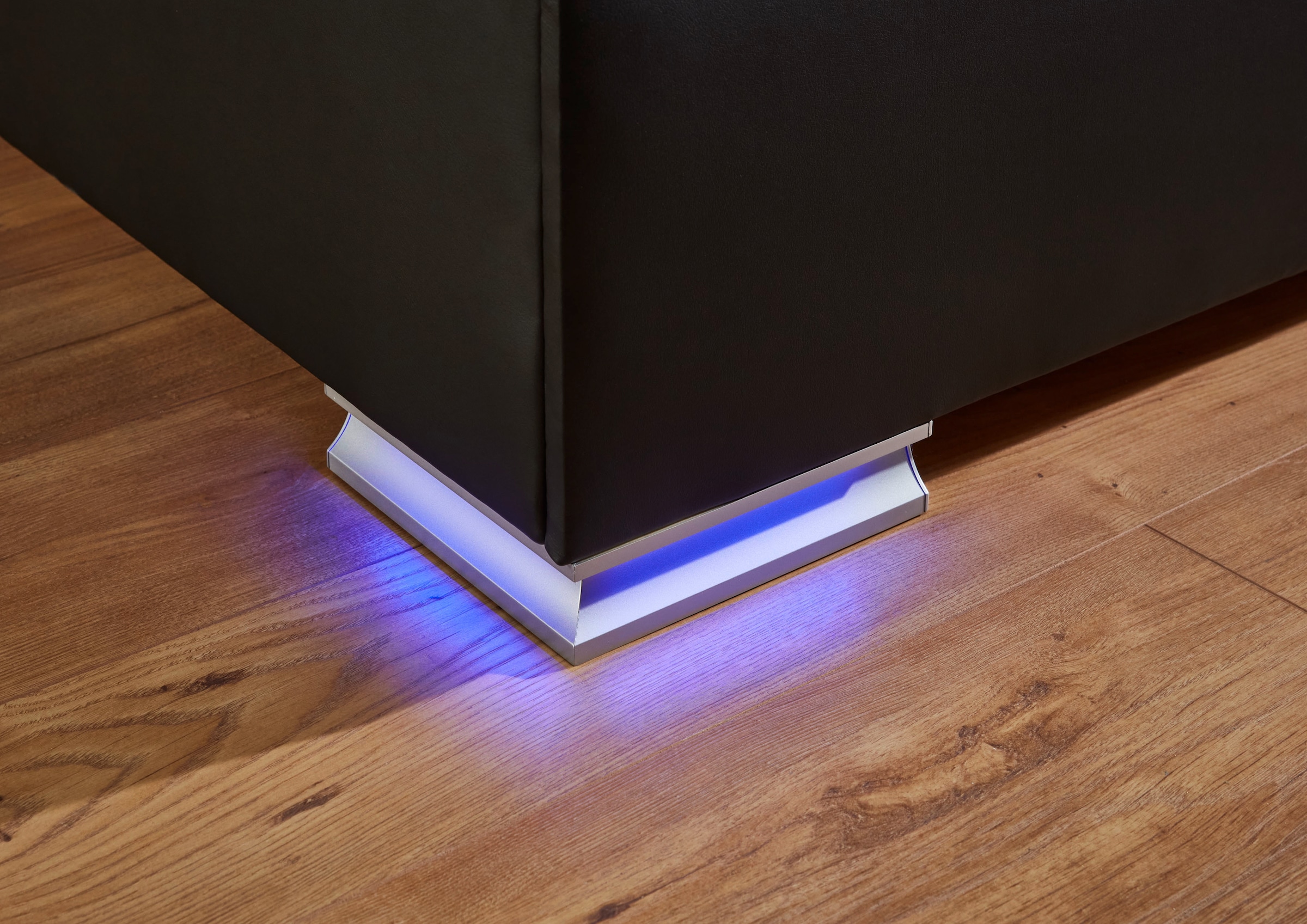meise.möbel Boxspringbett »Colorado II«, inkl. LED-Beleuchtung & Topper