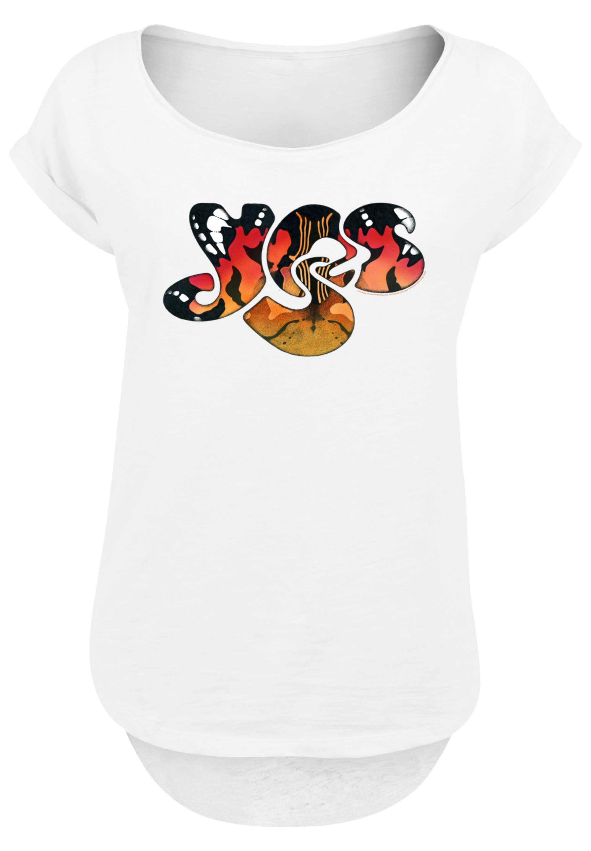 F4NT4STIC T-Shirt »YES Ra Logo«, Premium Qualität