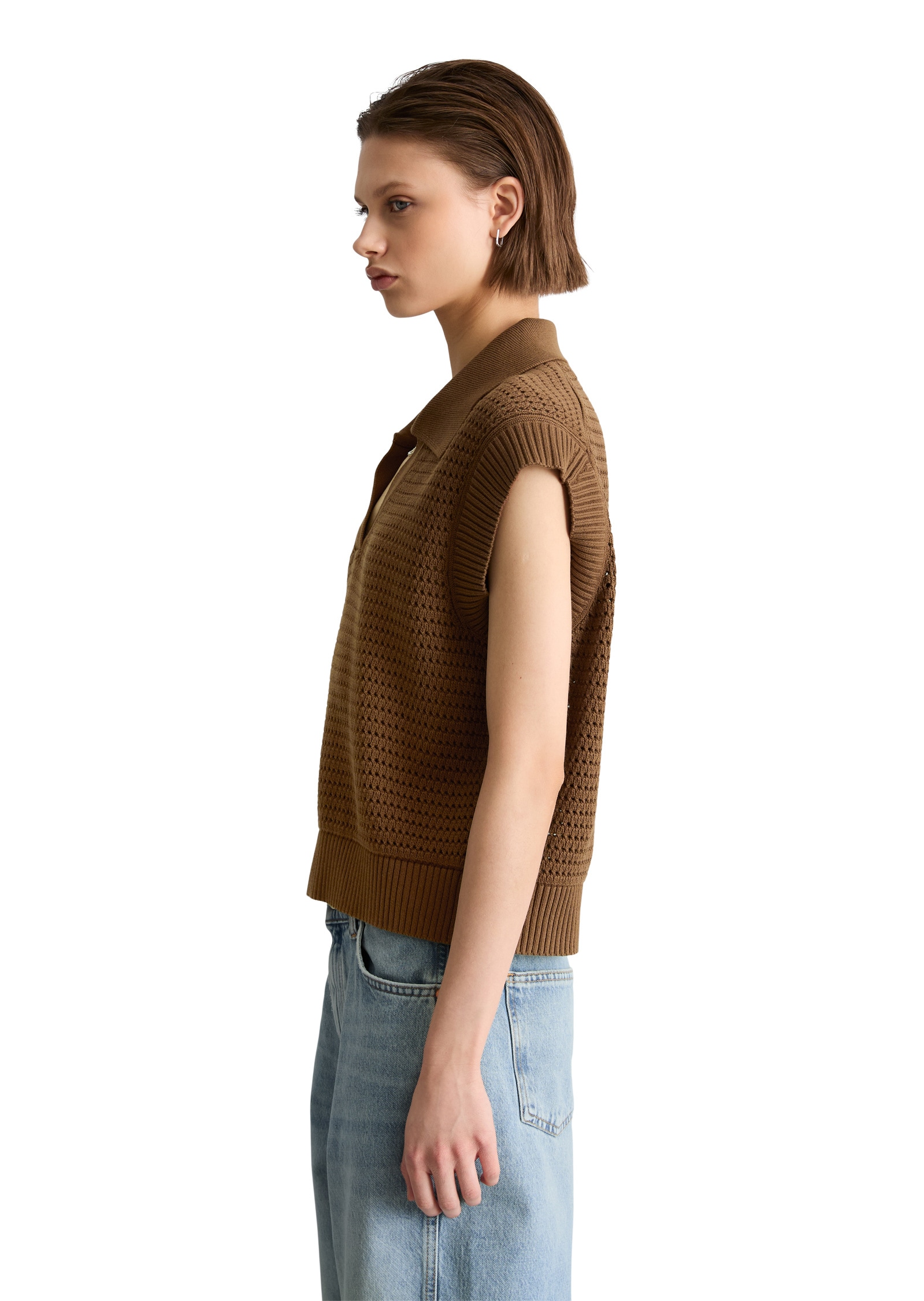 Marc O'Polo DENIM Strickpullover »aus Organic Cotton«