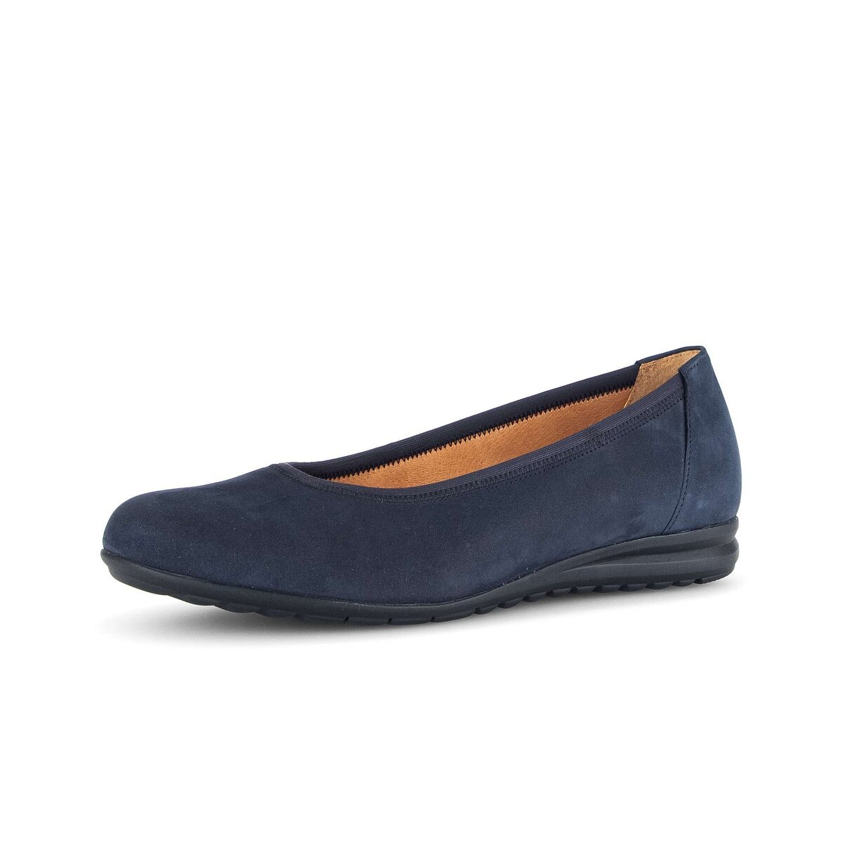 Ballerina GABOR "Sportliche Ballerina", Damen, Gr. 40, blau, Schuhe Ballerina 4