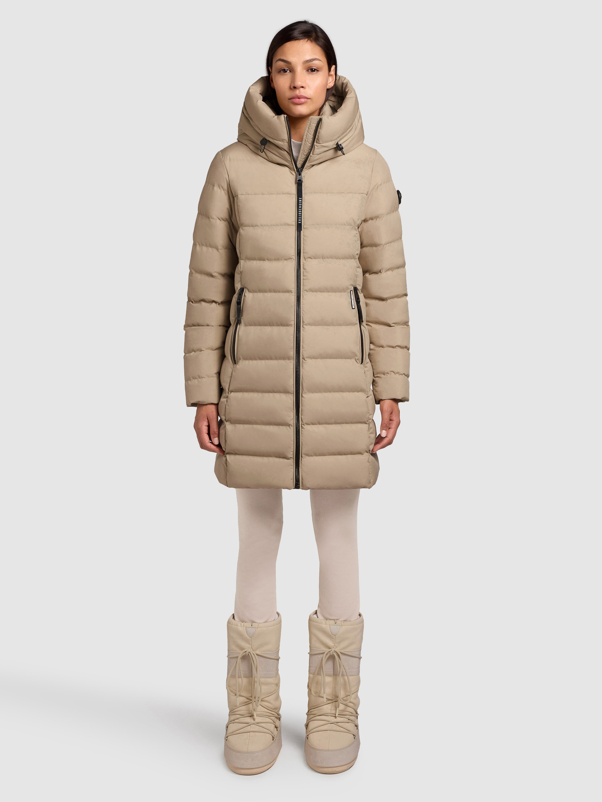 khujo Steppjacke "NEKAR" mit Kapuze günstig online kaufen