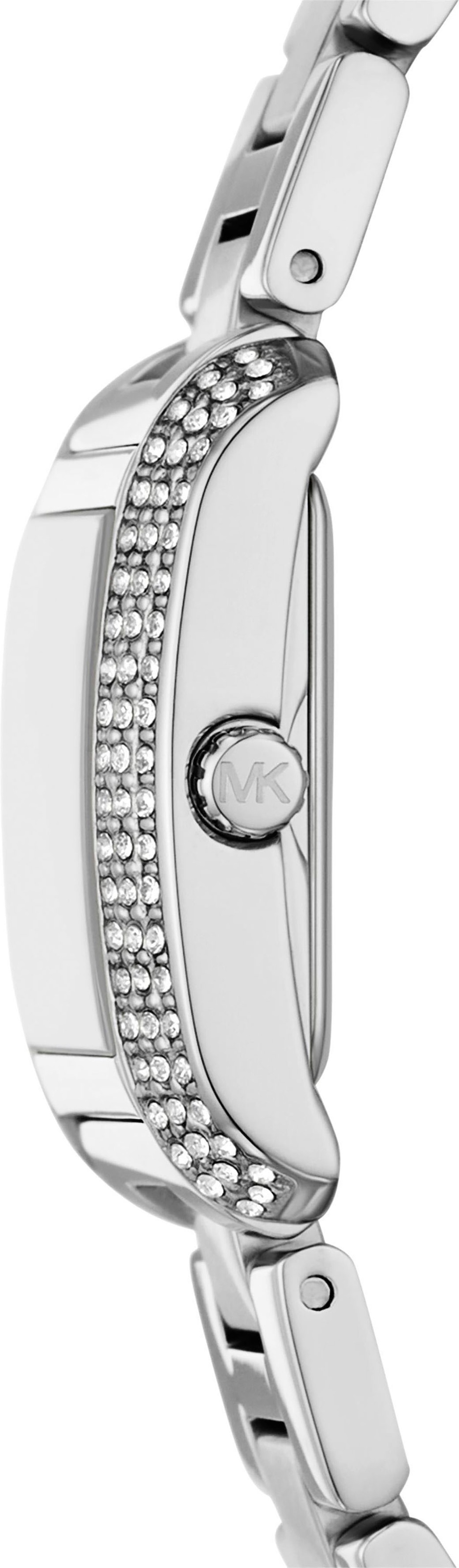 MICHAEL KORS Quarzuhr »PETITE EMERY«, (Set, 3 tlg., mit 2 Armbändern), Armbanduhr, Damenuhr, Edelstahlarmband, Geschenkidee