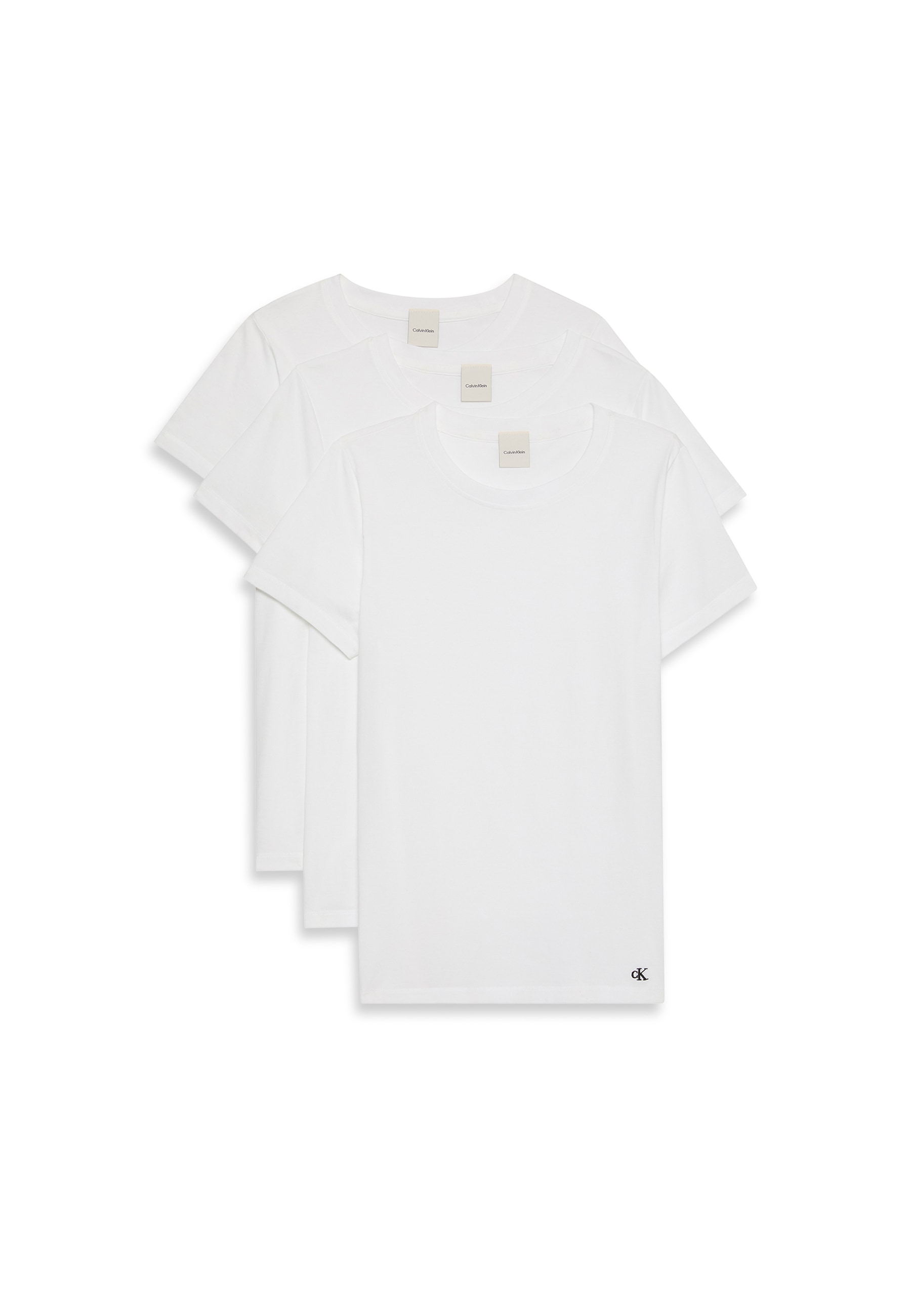 Calvin Klein Underwear T-Shirt "COTTON TEE 3PK", 3er-Packer Packung, Mit Ru günstig online kaufen