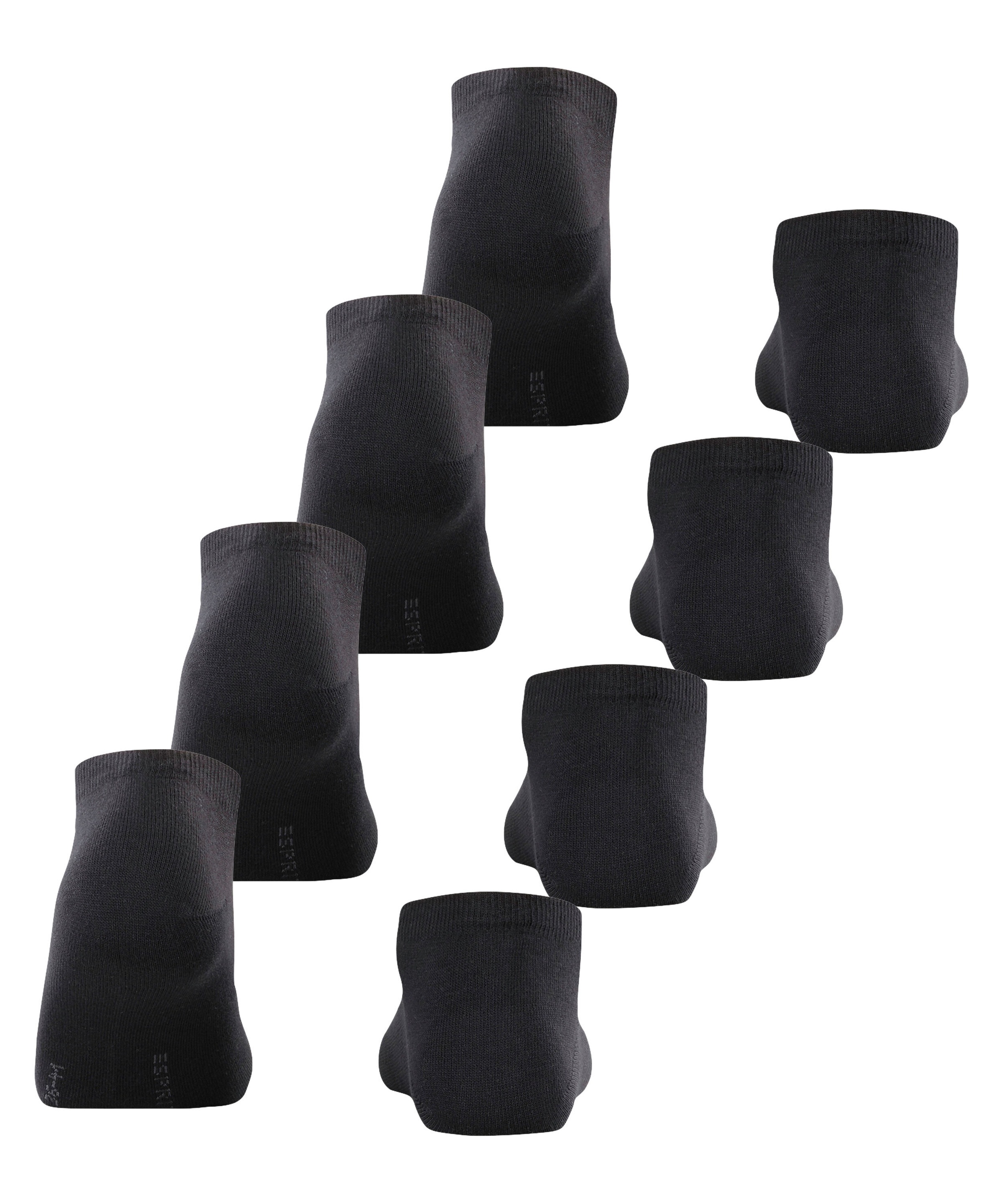 Esprit Sneakersocken »Solid« Einheitsgröße 36-41, geripptes Bündchen, unifarben, Basic Vorteilspack