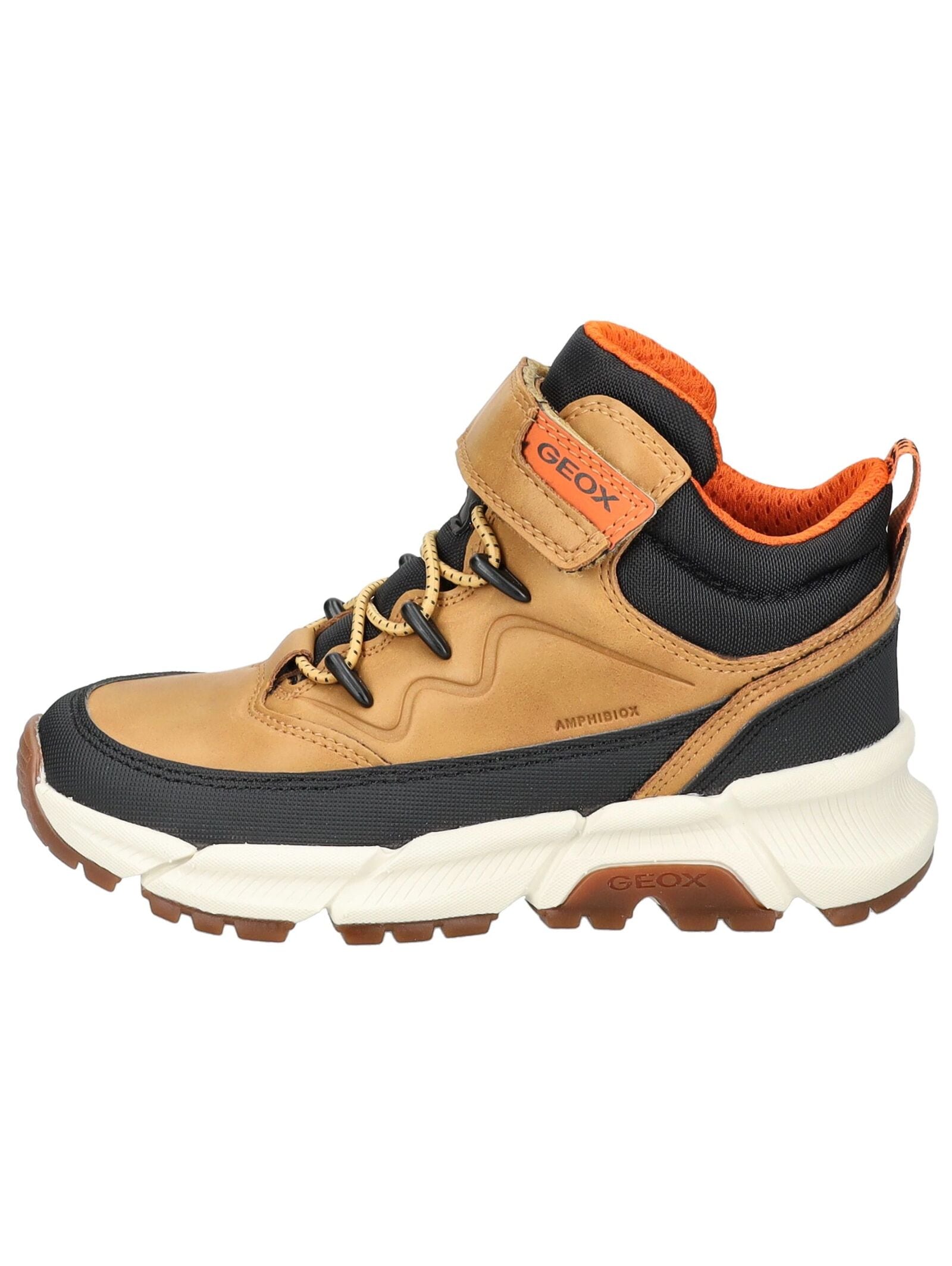 Geox Schnürstiefelette »Geox Stiefelette Lederimitat/Textil«