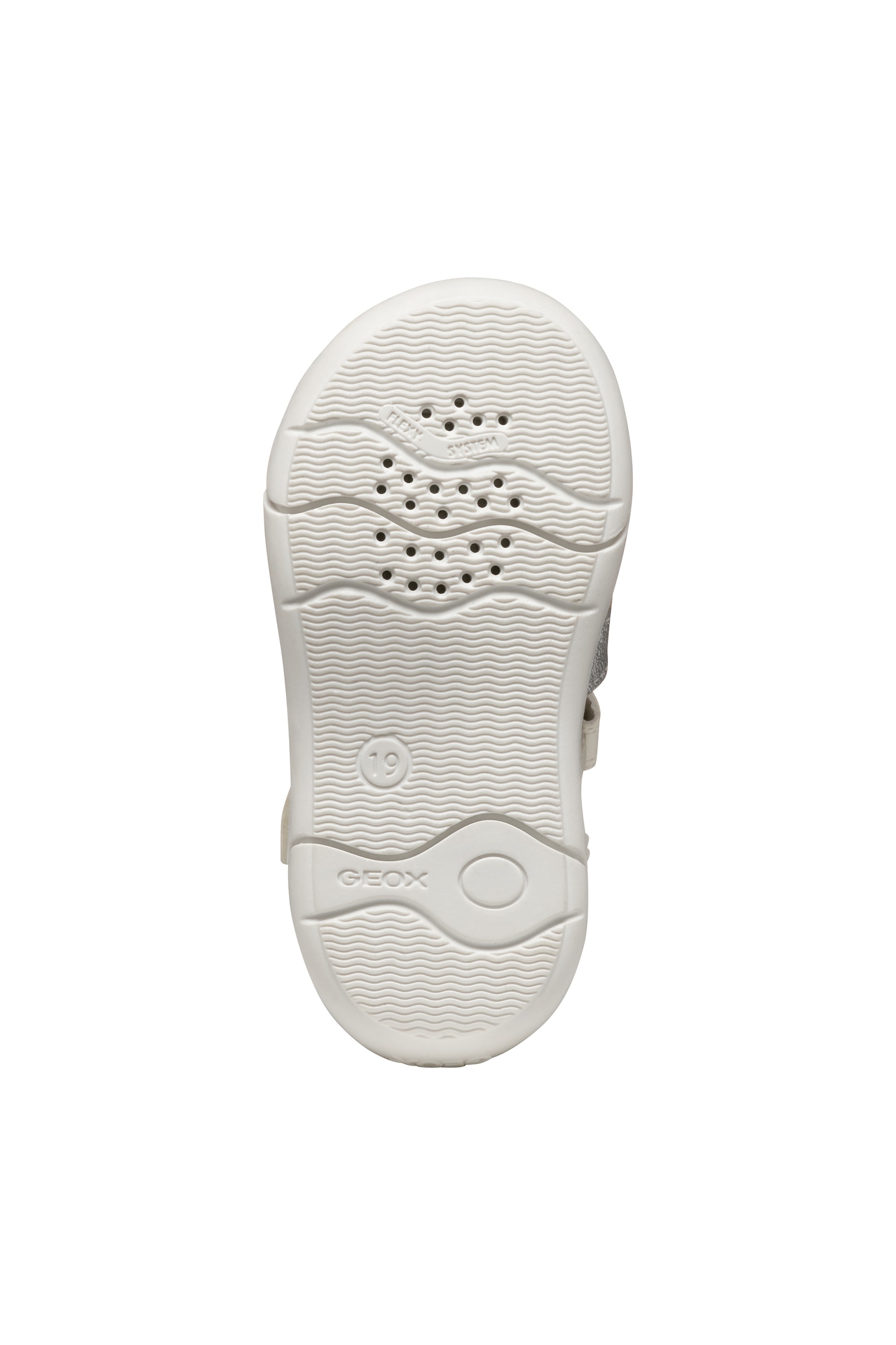 Geox Lauflernschuh »B SANDAL ZAPITO GIRL«  Babyschuh, Sommerschuh, Klettschuh, Größenschablone zum Download