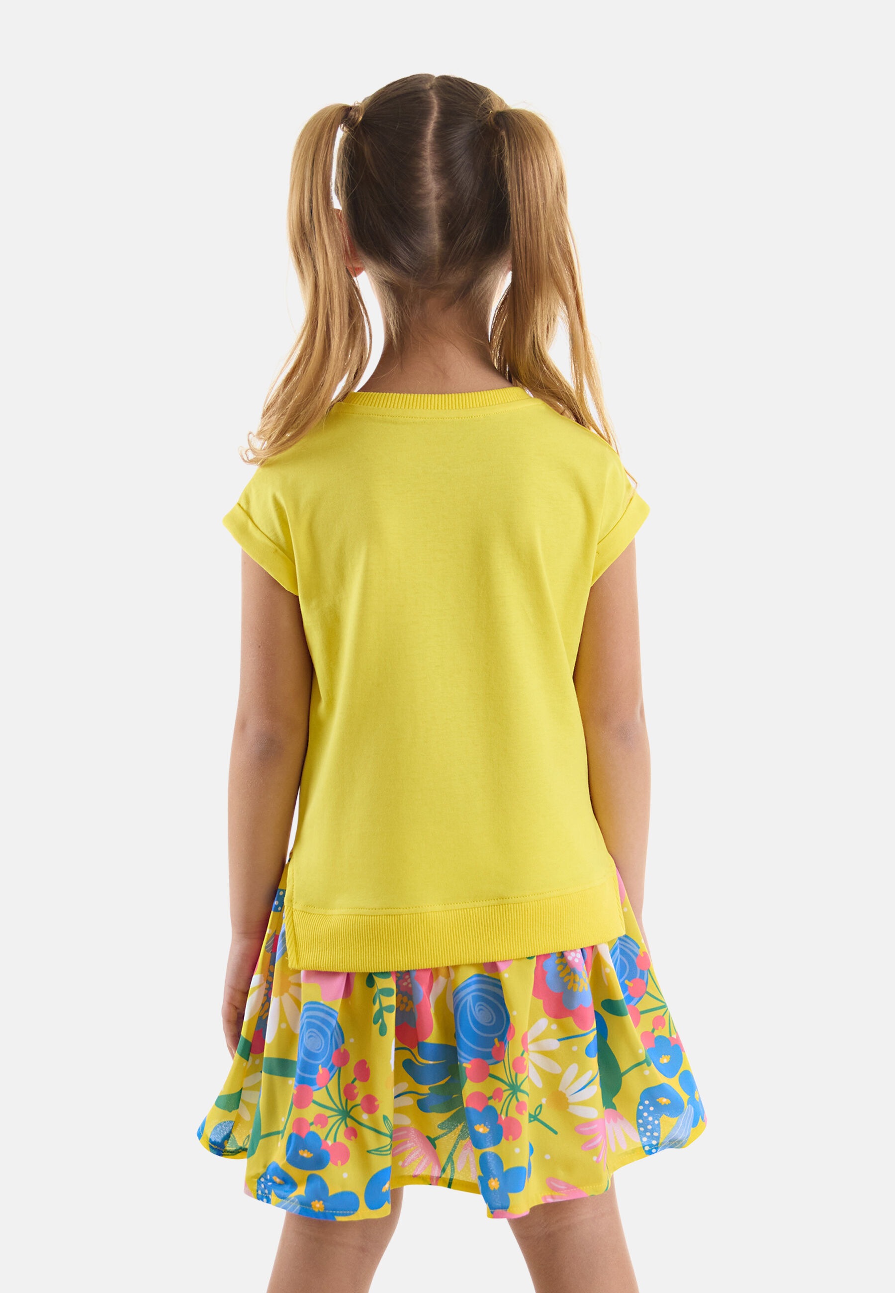 Thumbnail - Denokids Sommerkleid "Flower Garden" 1 Stk. tlg. mit Blumen-Aufdruck