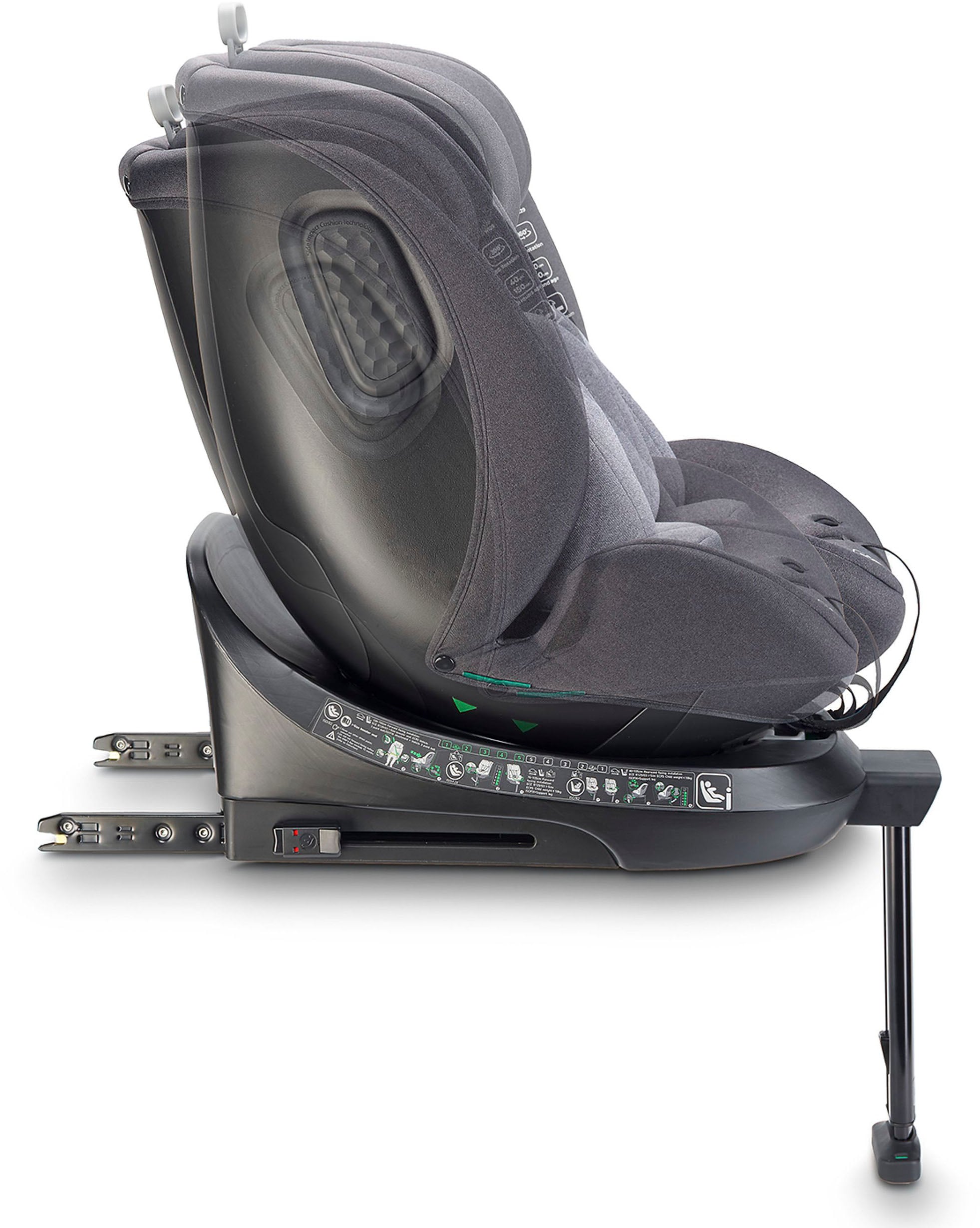 BabyGo Autokindersitz »Move 360 I Size« für Körpergröße von 40-150 cm