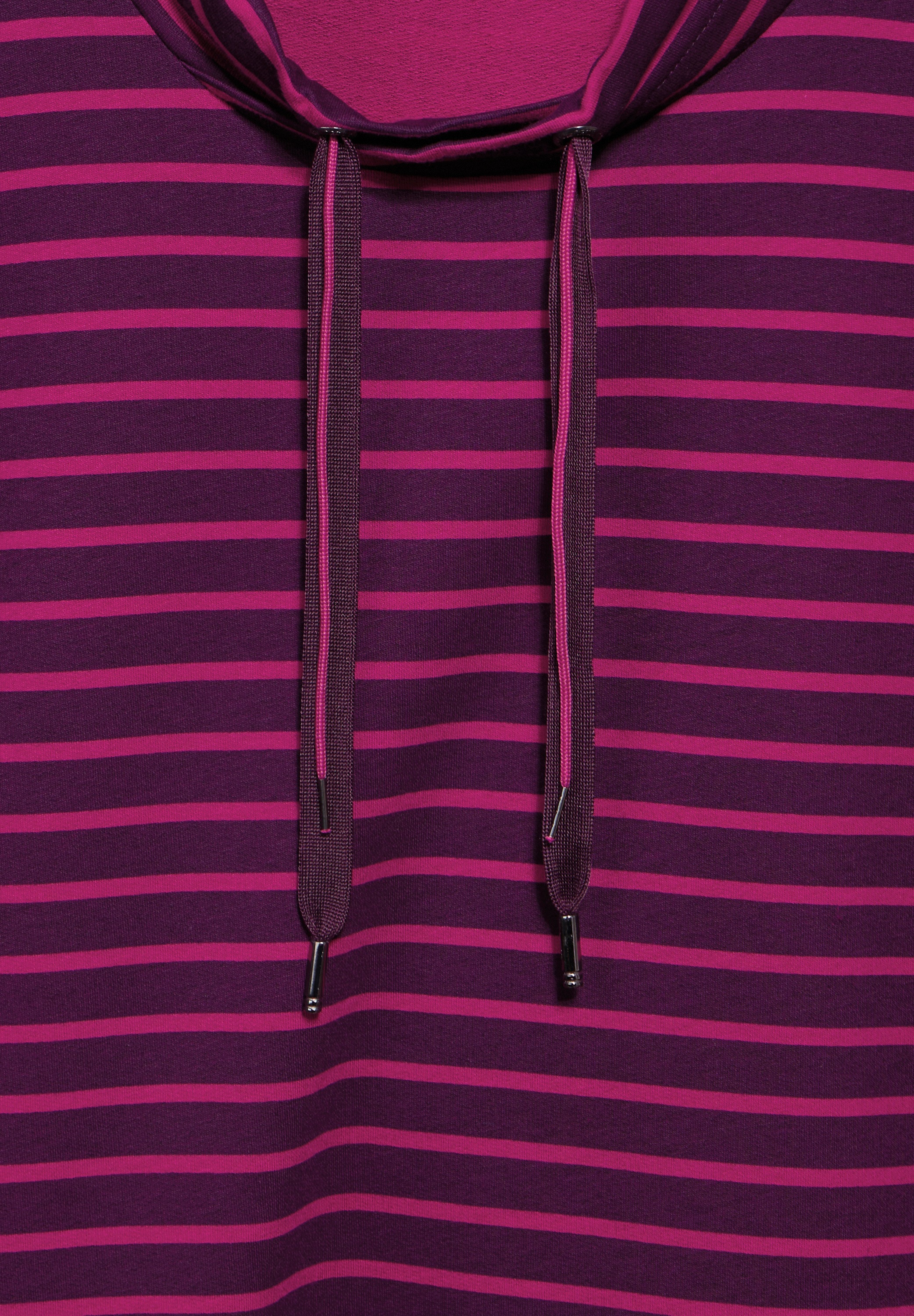 Cecil Langarmshirt, aus softem Materialmix