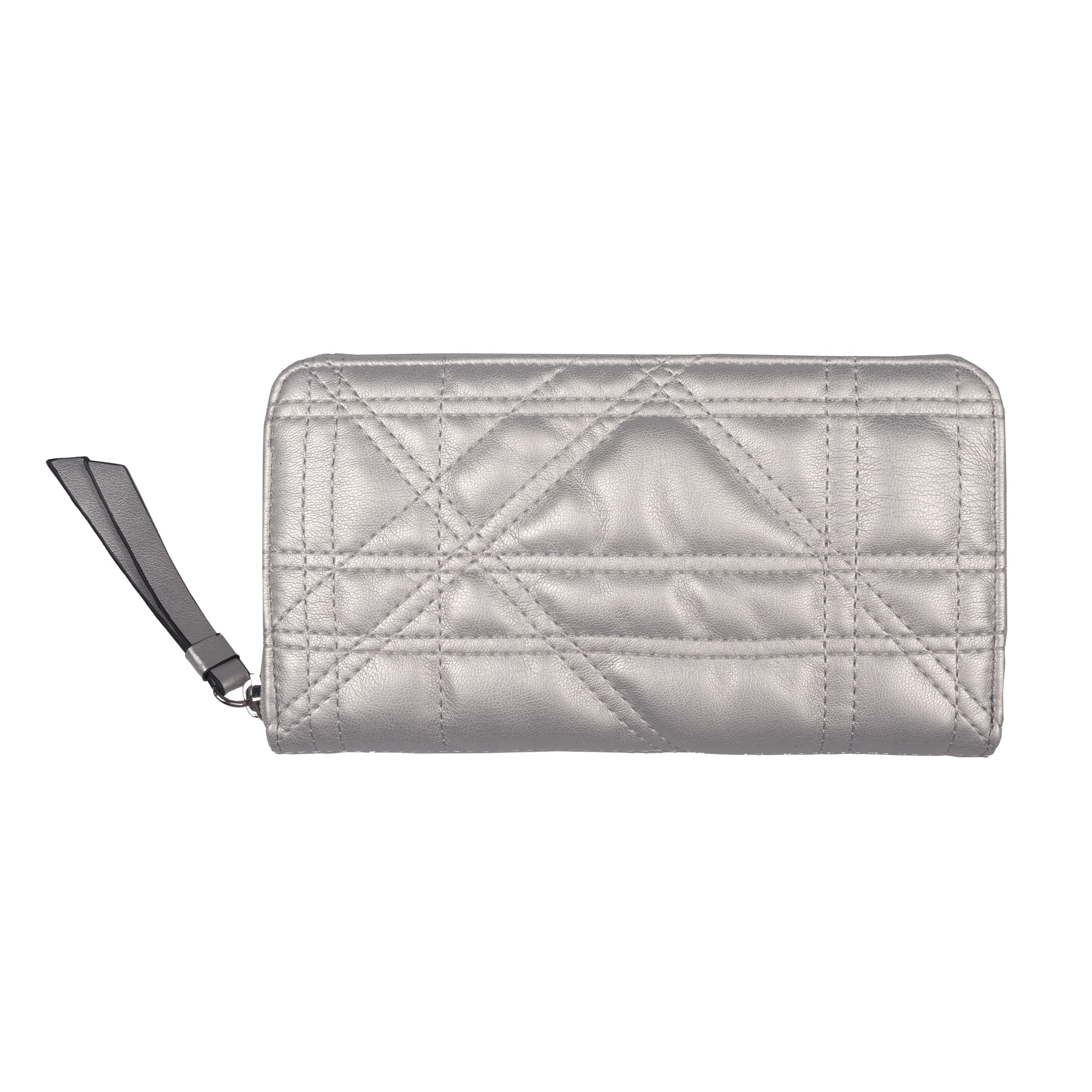 TOM TAILOR Geldbörse "Juana", Geldbörse mit Reißverschlusshauptfach und gesteppter Wattierung