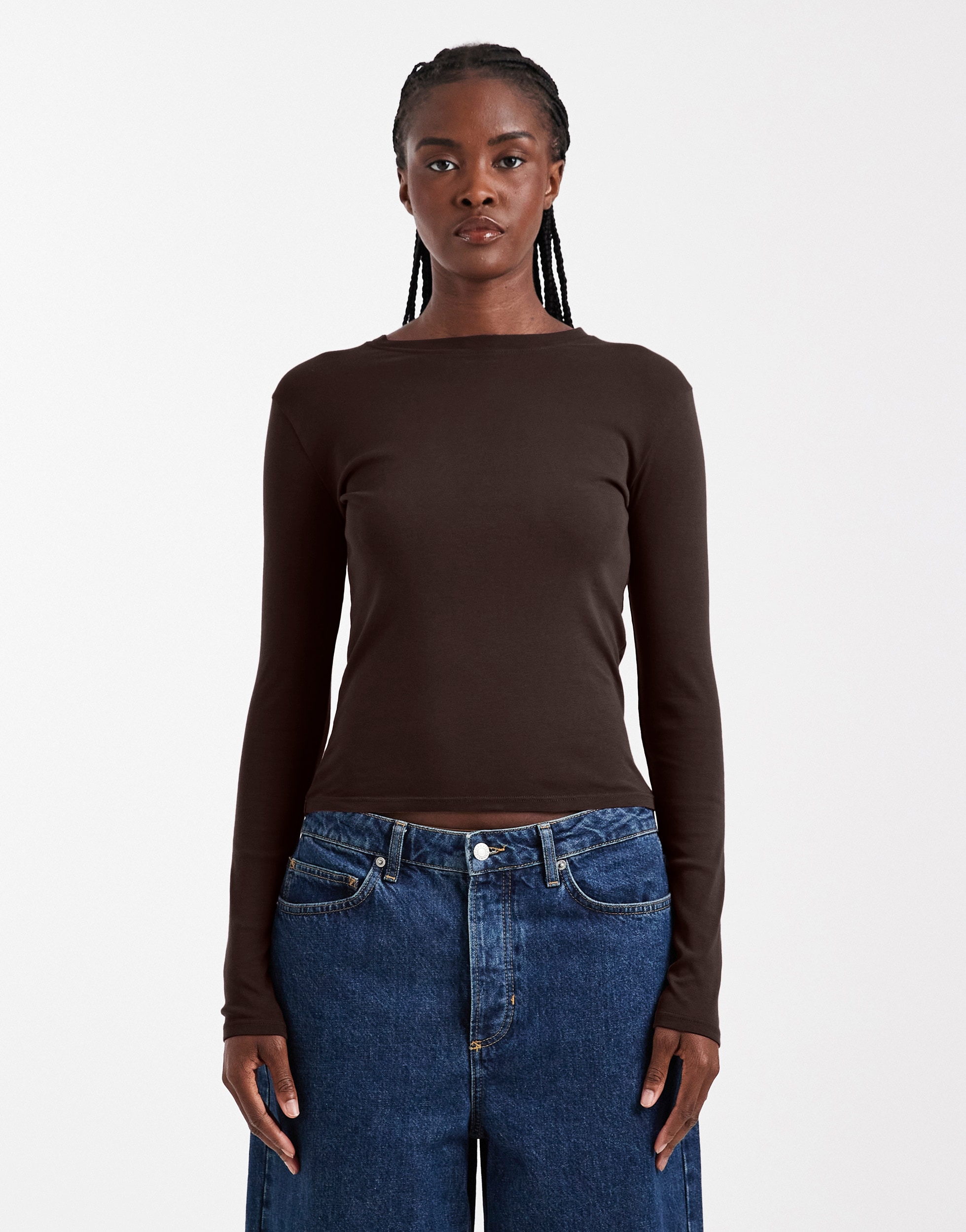 TOPSHOP "TSEVERYDAY LS TOP JRS NOOS" Baumwolle, regular fit