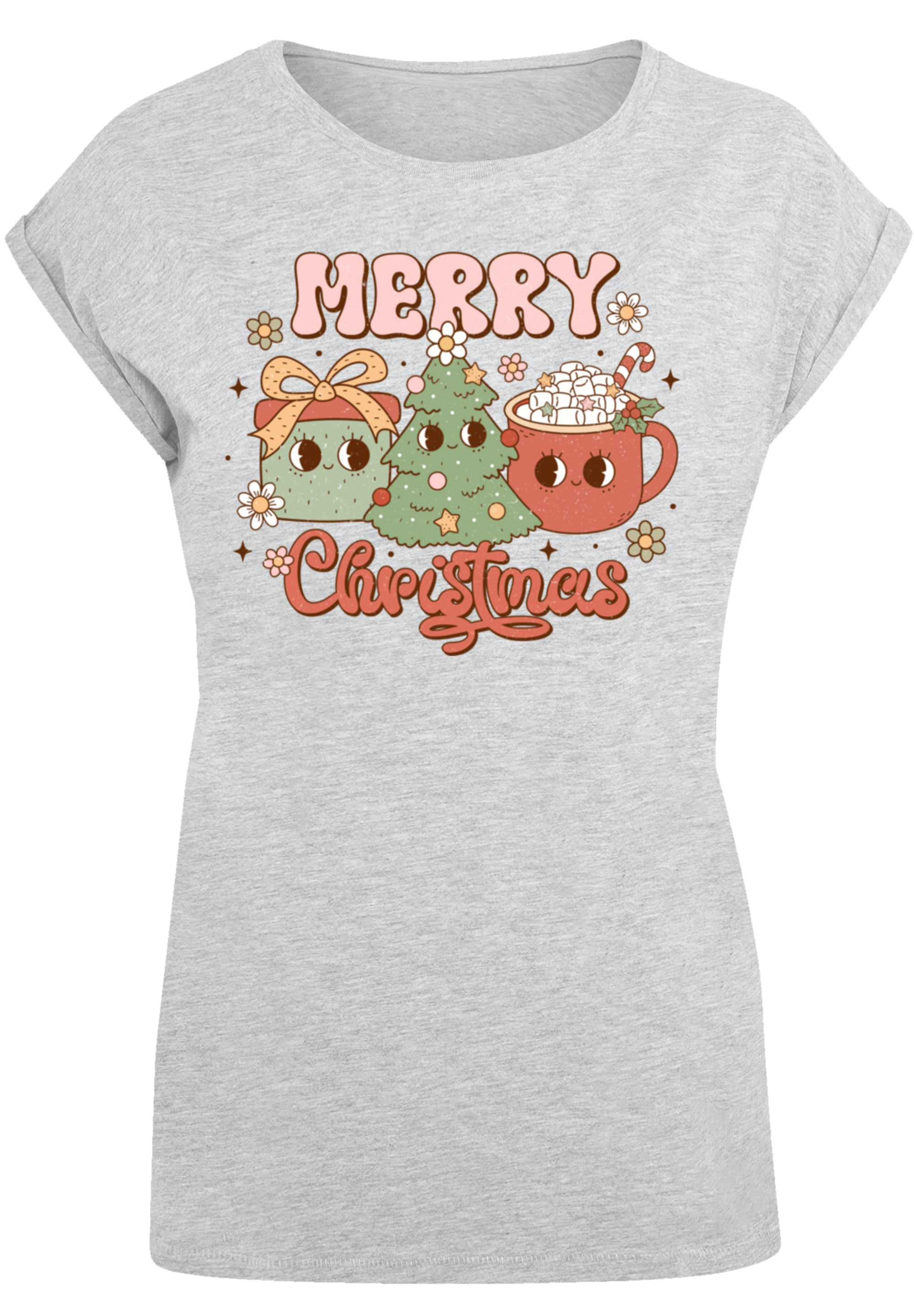 F4NT4STIC T-Shirt »Merry Weihnachten Cozy And Cute«, Premium Qualität, Weihnachts-Kollection