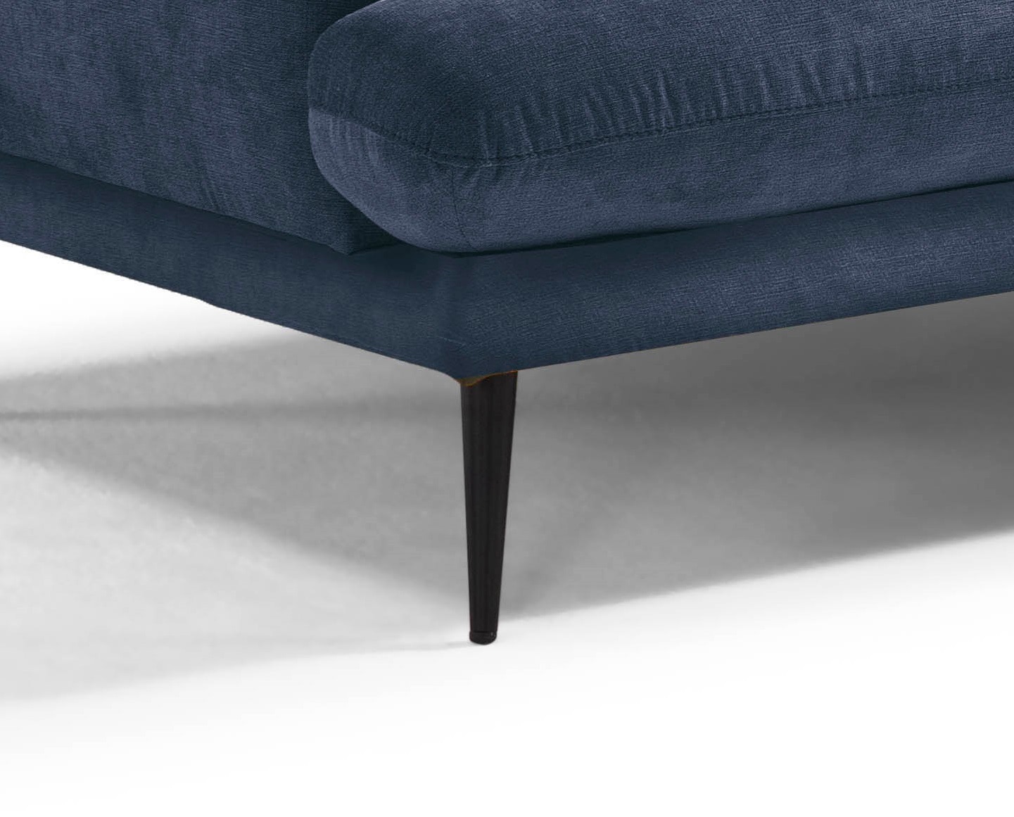 Egoitaliano Ecksofa »FUNNY, hochwertiges und aktuelles Design, bequeme Rückenlehne«, hochwertiger Sitzkomfort, L-Form