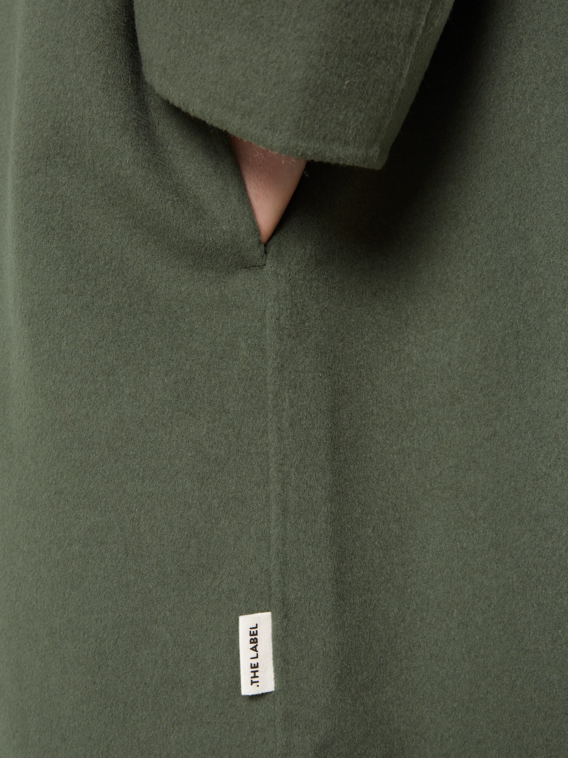SENSES.THE LABEL Langjacke ohne Kapuze mit Brusttaschen