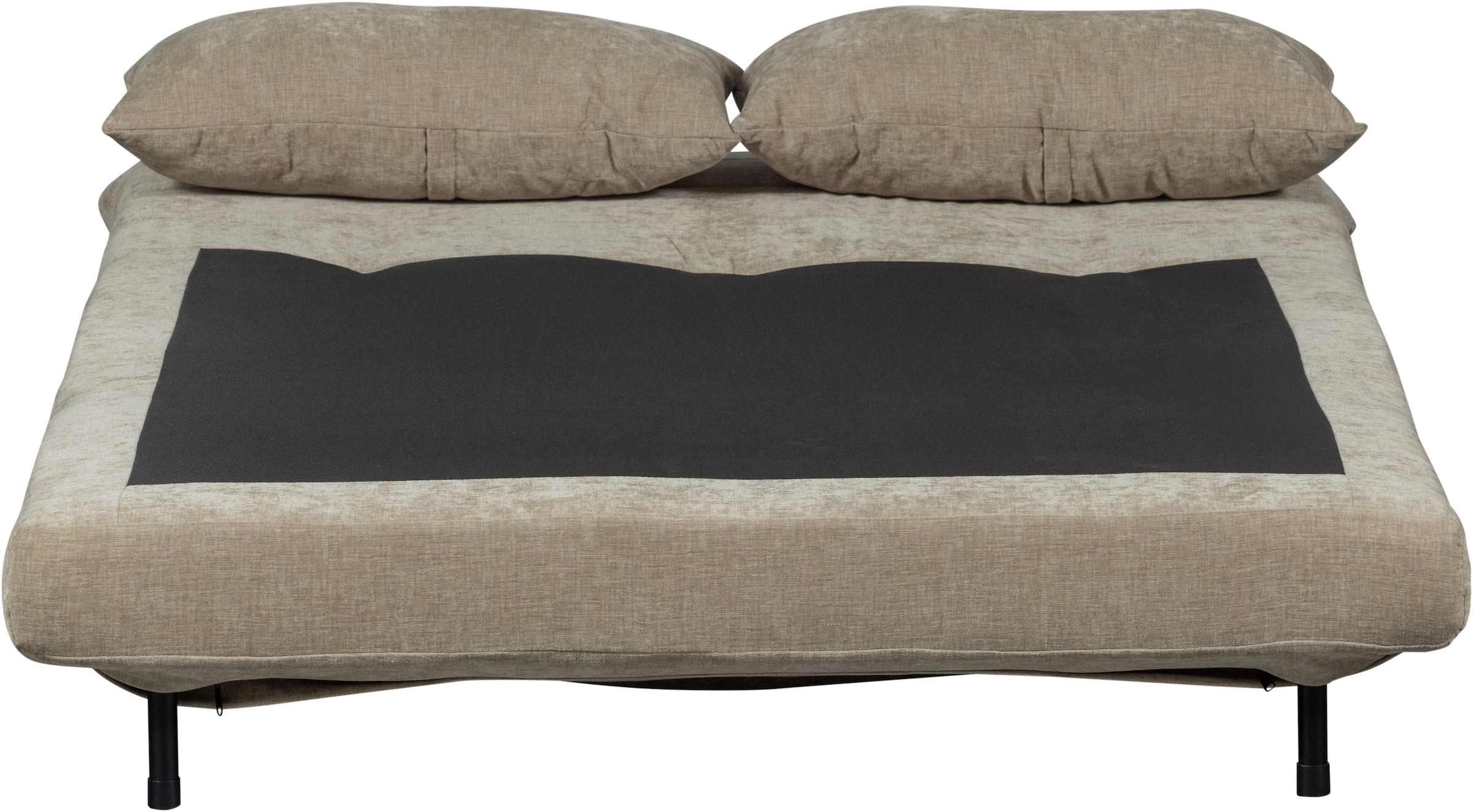 WOOOD Schlafsofa »Xem Chenille-Bezug gewebt mit Schlaffunktion, H 80 x B 122 x D 92 cm« Liegefläche 188 cm, Tragkraft 140 kg, Maximale Verschleißfestigkeit