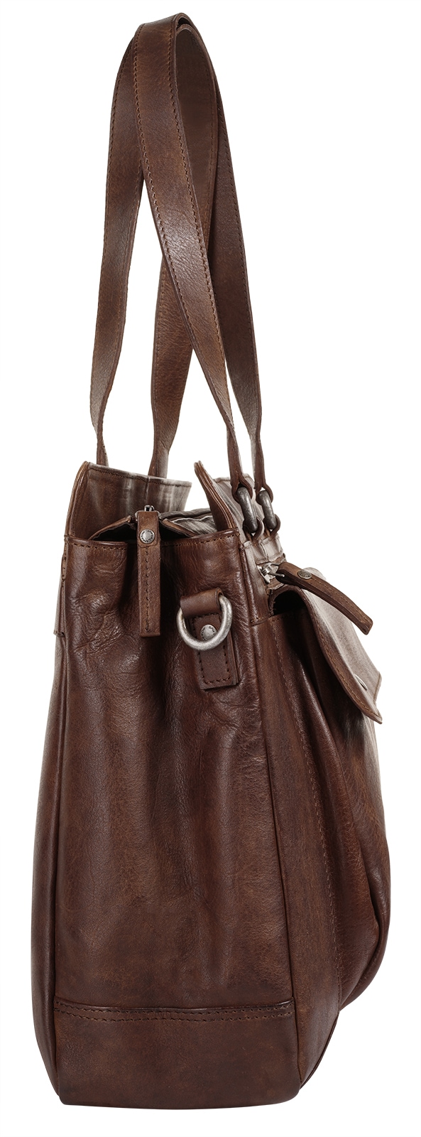 Spikes & Sparrow Shopper, echt Leder