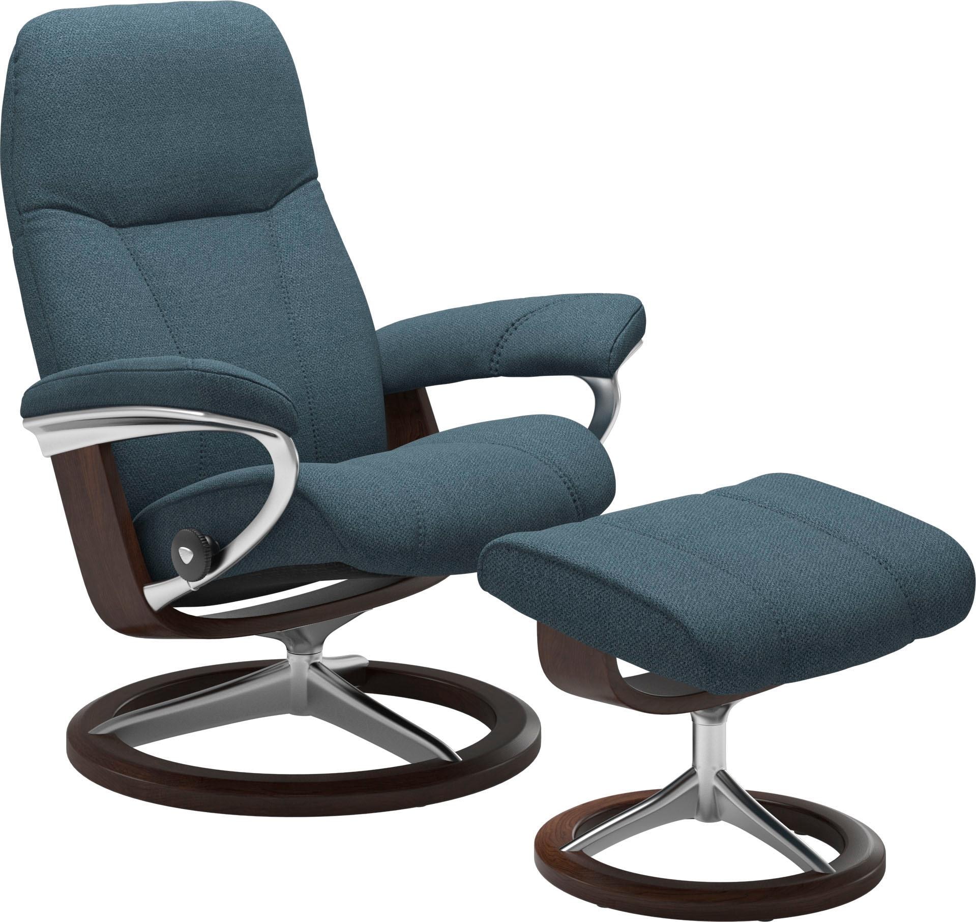 Stressless Relaxsessel "Consul", (Set, Relaxsessel mit Hocker), mit Hocker, günstig online kaufen